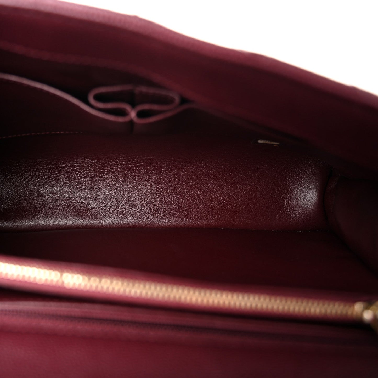 Caviar Lizard Quilted Medium Coco Handle Flap Burgundy