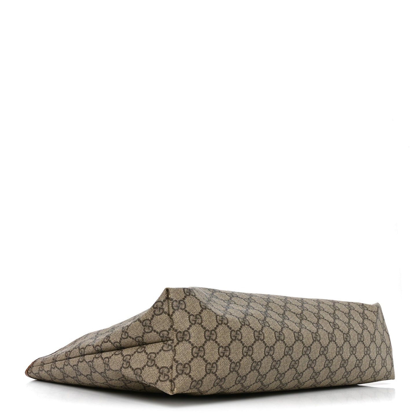 GG Plus Monogram Medium Signature Web Loop Tote Brown