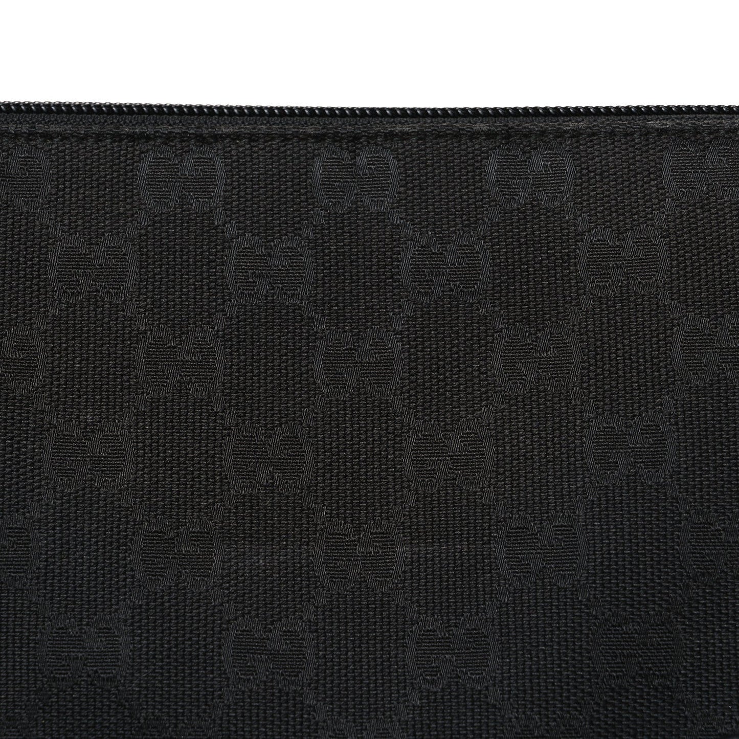 Monogram Calfskin Perforated Medium Flat Messenger Bag Black