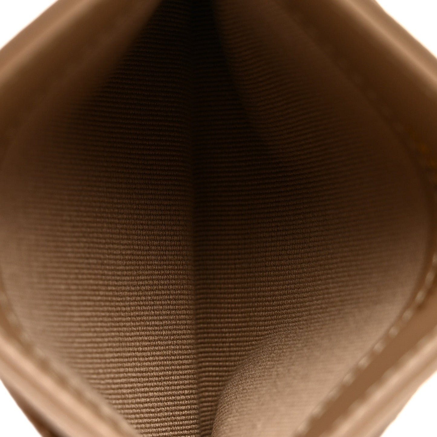 Caviar Quilted Card Holder Brown