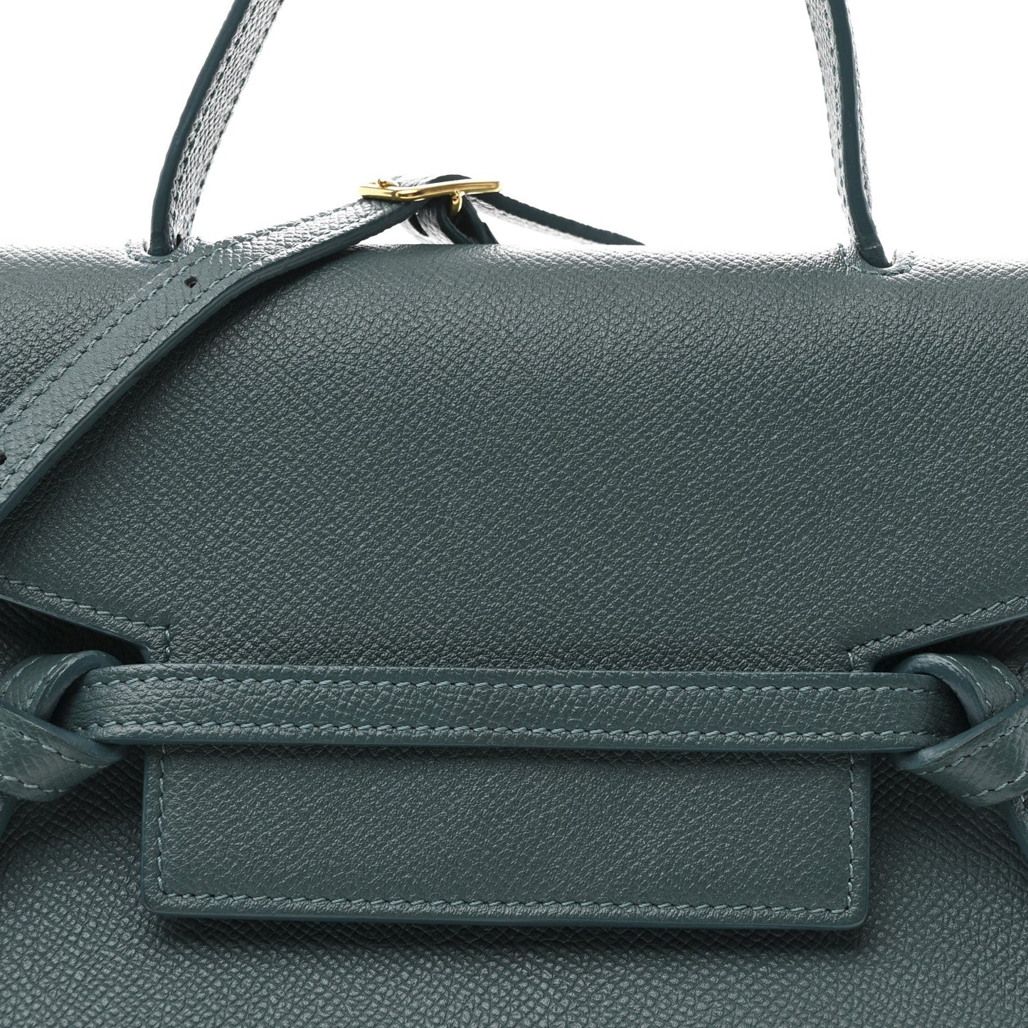 Grained Calfskin Nano Belt Bag Amazone