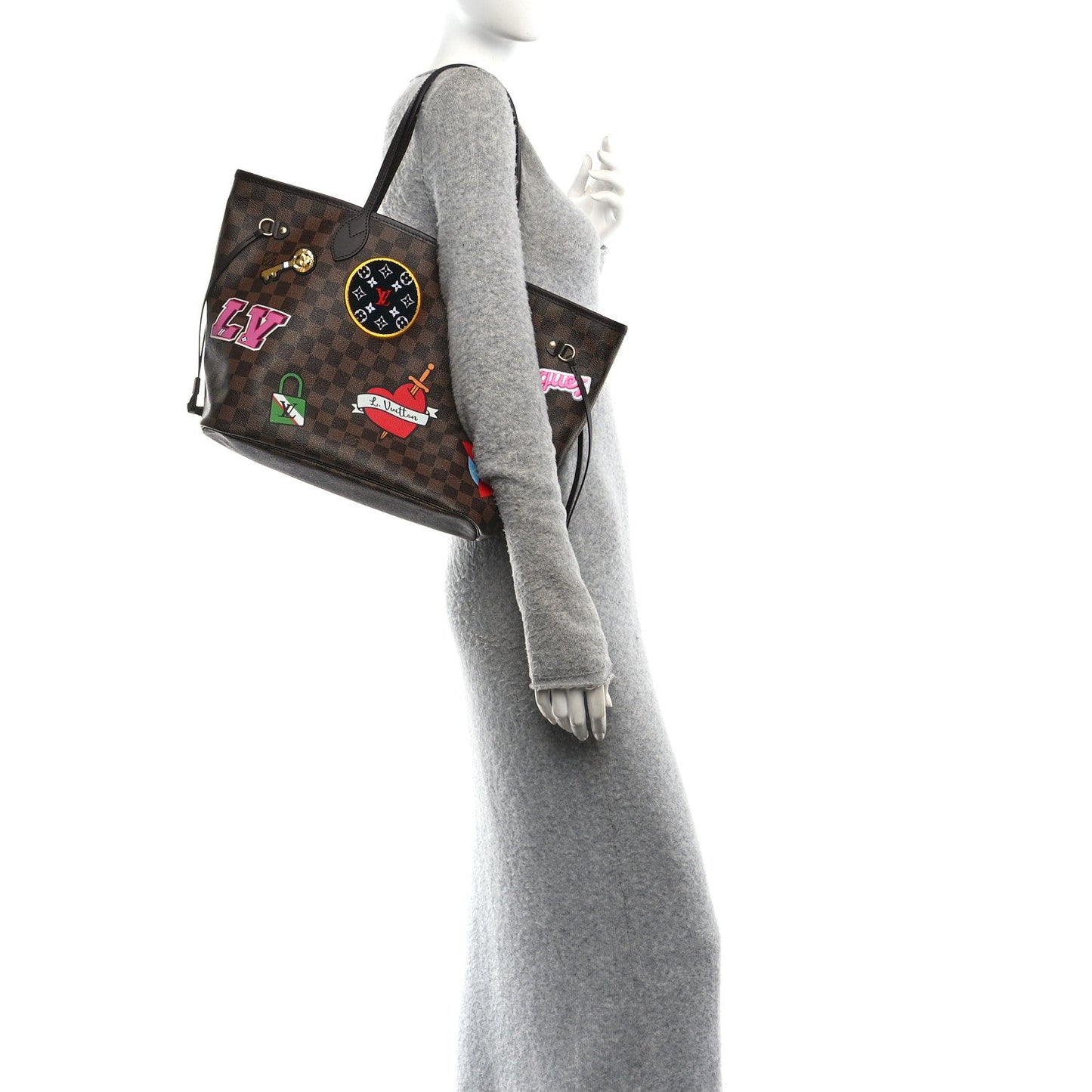 Damier Ebene Travel Stickers Neo Neverfull MM