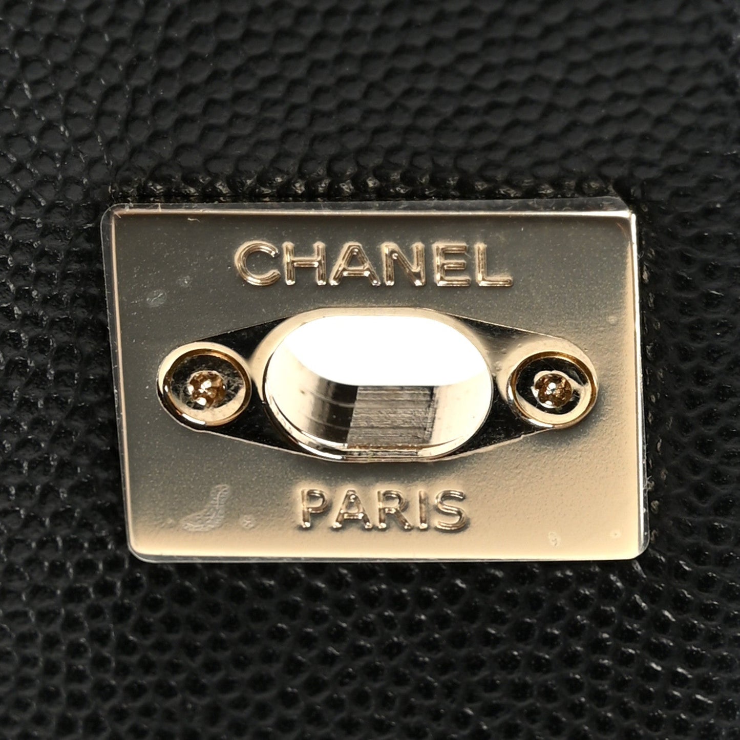Caviar Quilted Extra Mini Coco Handle Flap Black