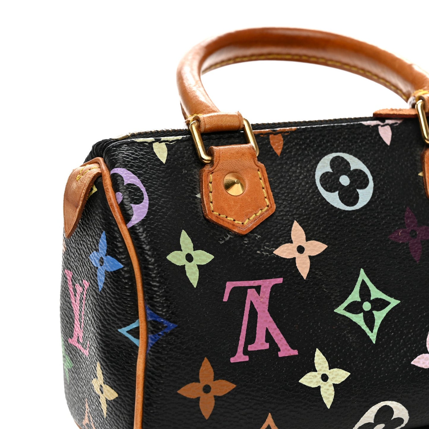 Monogram Multicolor Mini Sac HL Speedy Black