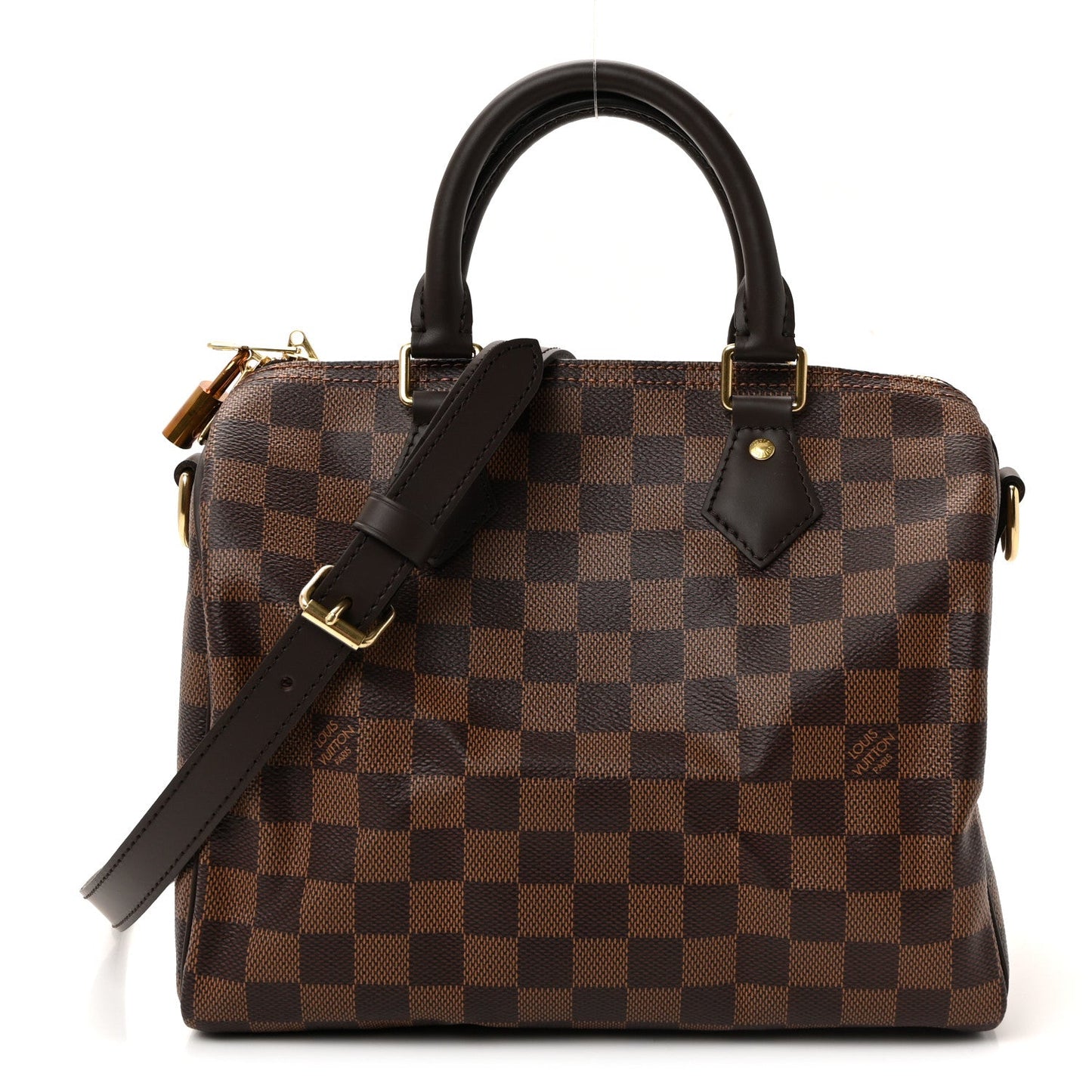 Damier Ebene Speedy Bandouliere 25