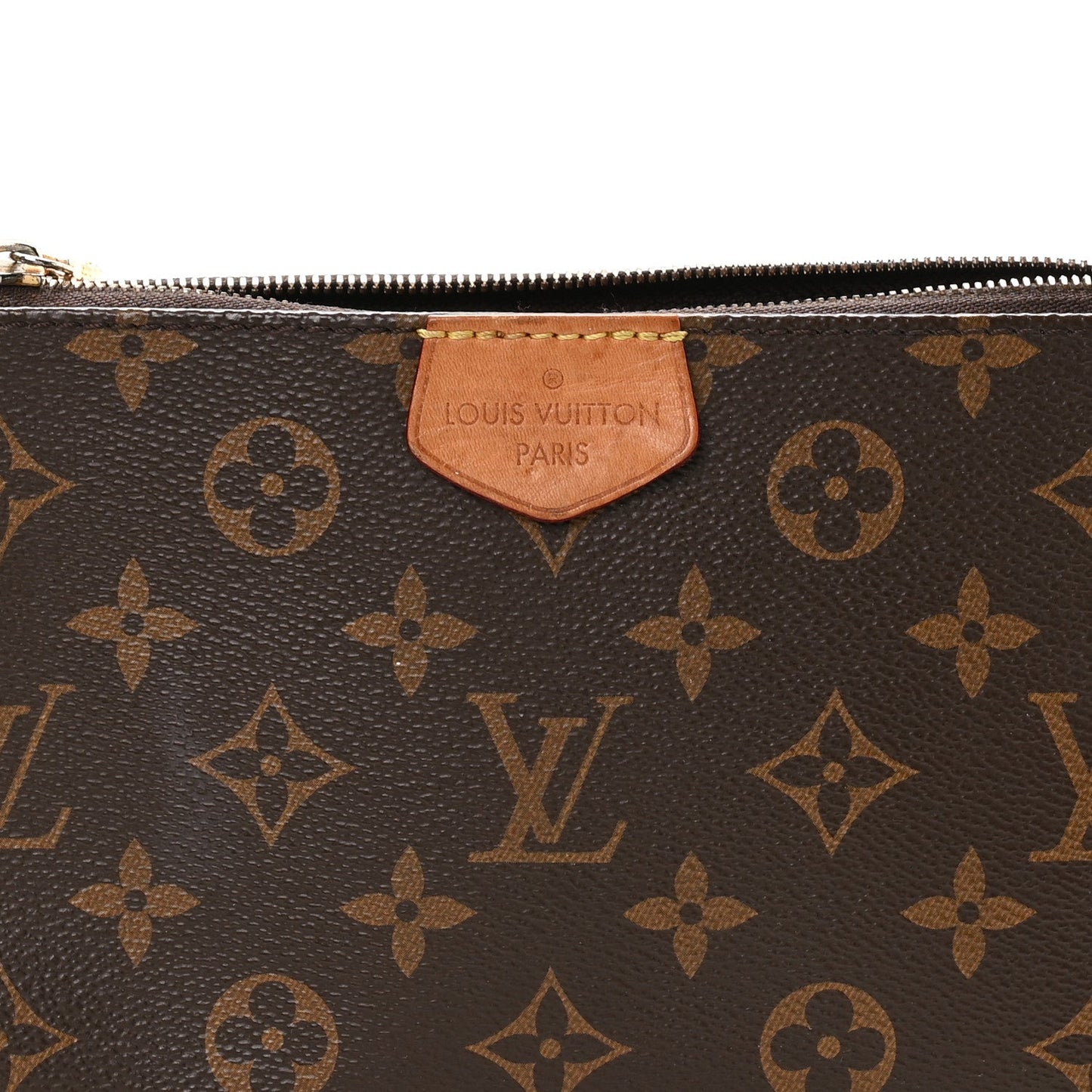 Monogram Multi Pochette Accessories Large Pochette  Kaki