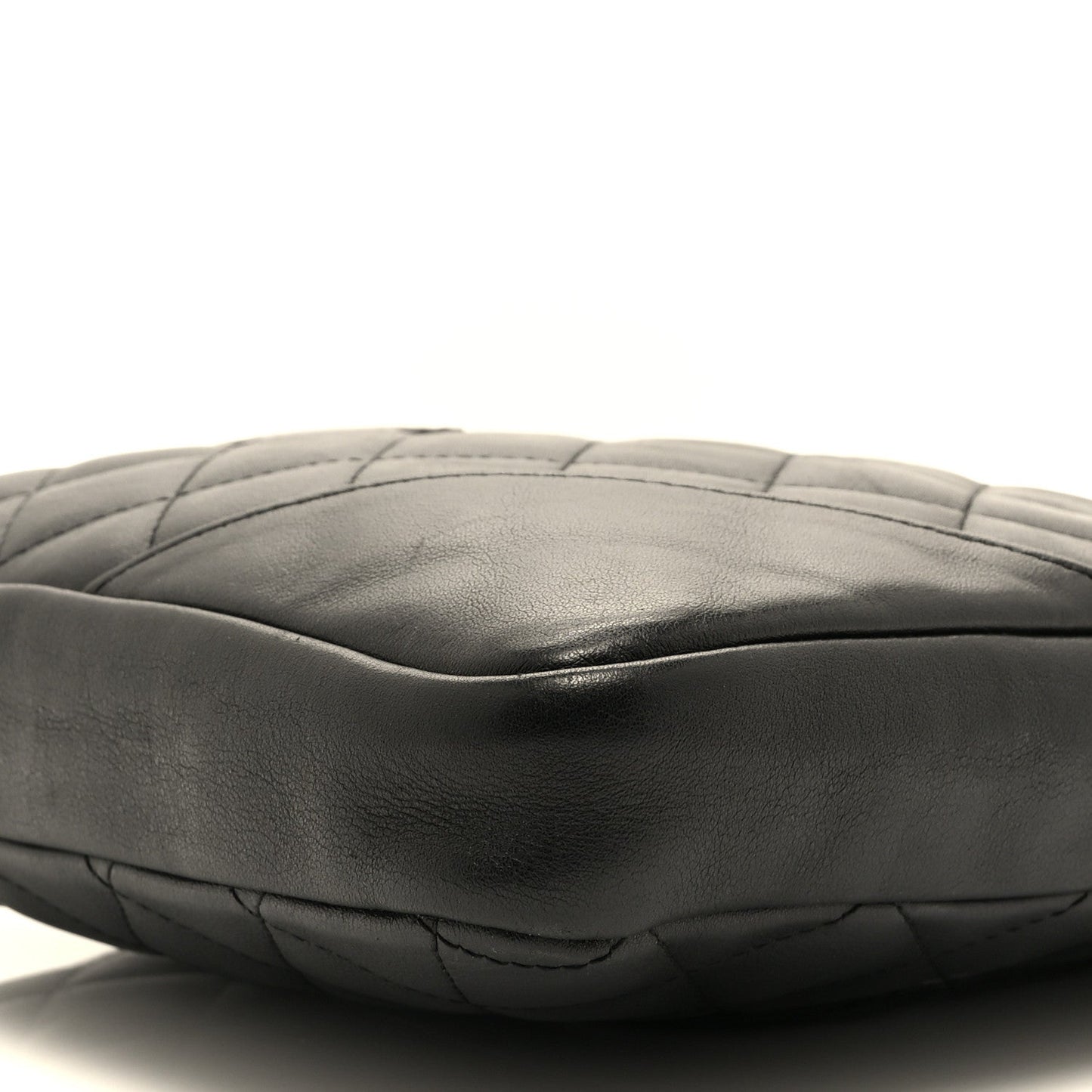 Calfskin Quilted Medium Cambon Messenger Black