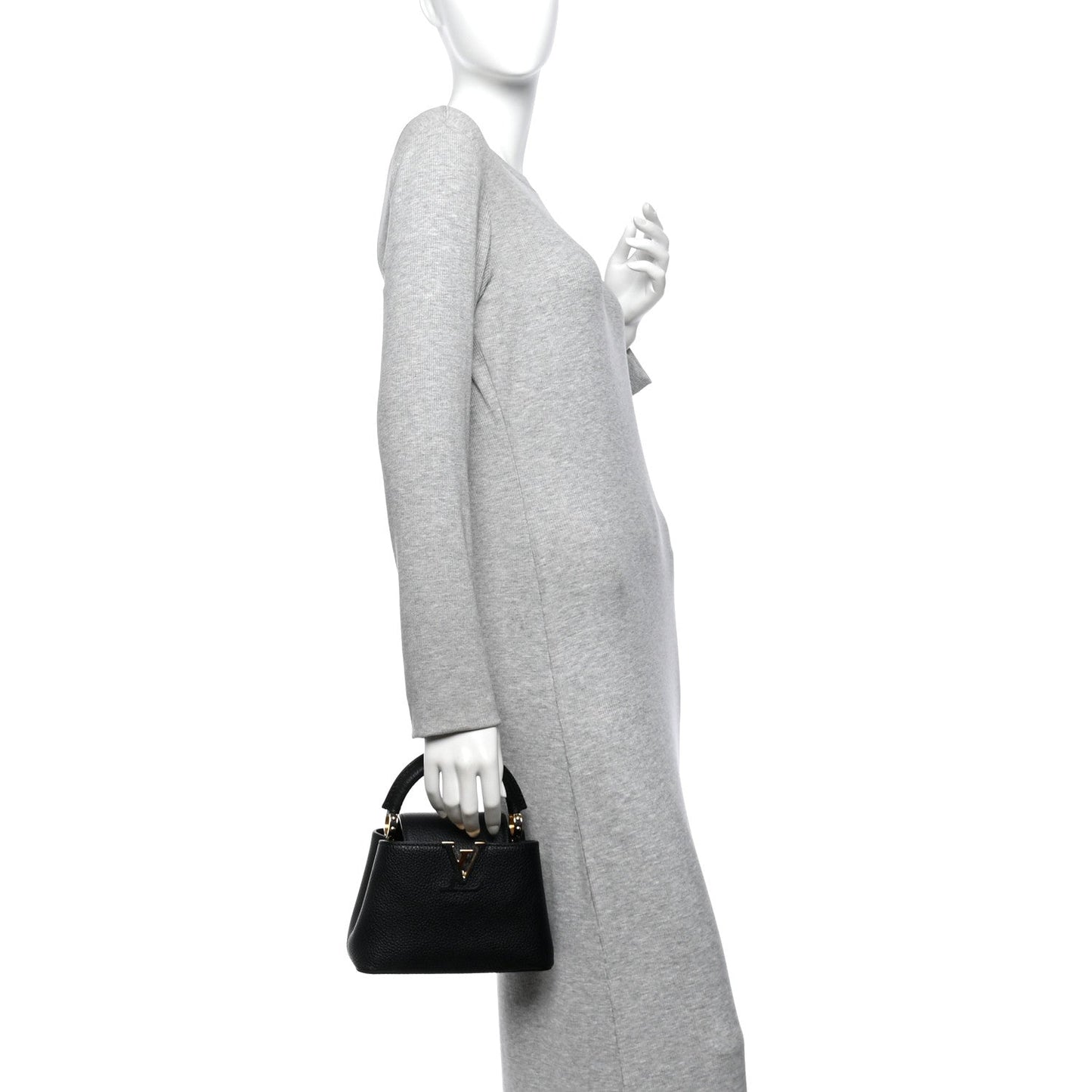 Taurillon Mini Capucines Black