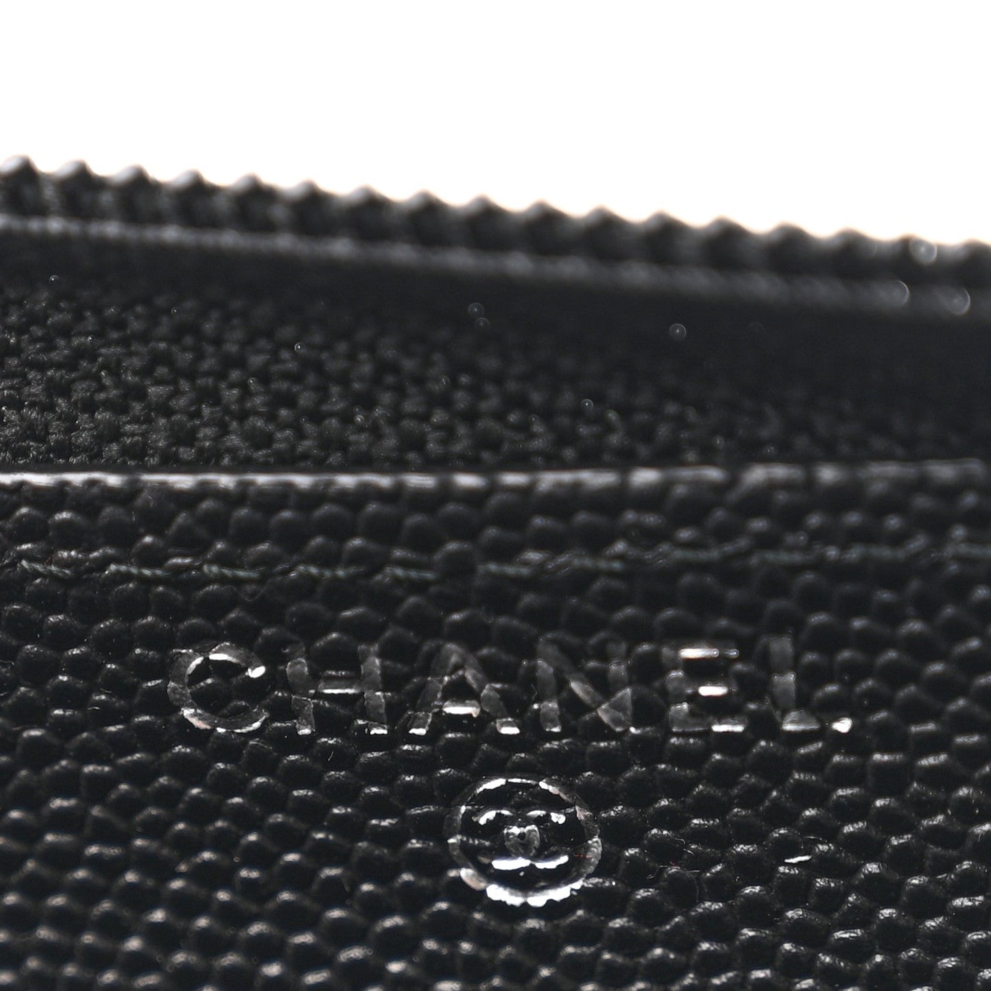 Caviar Quilted Boy Long Zip Around Wallet Black