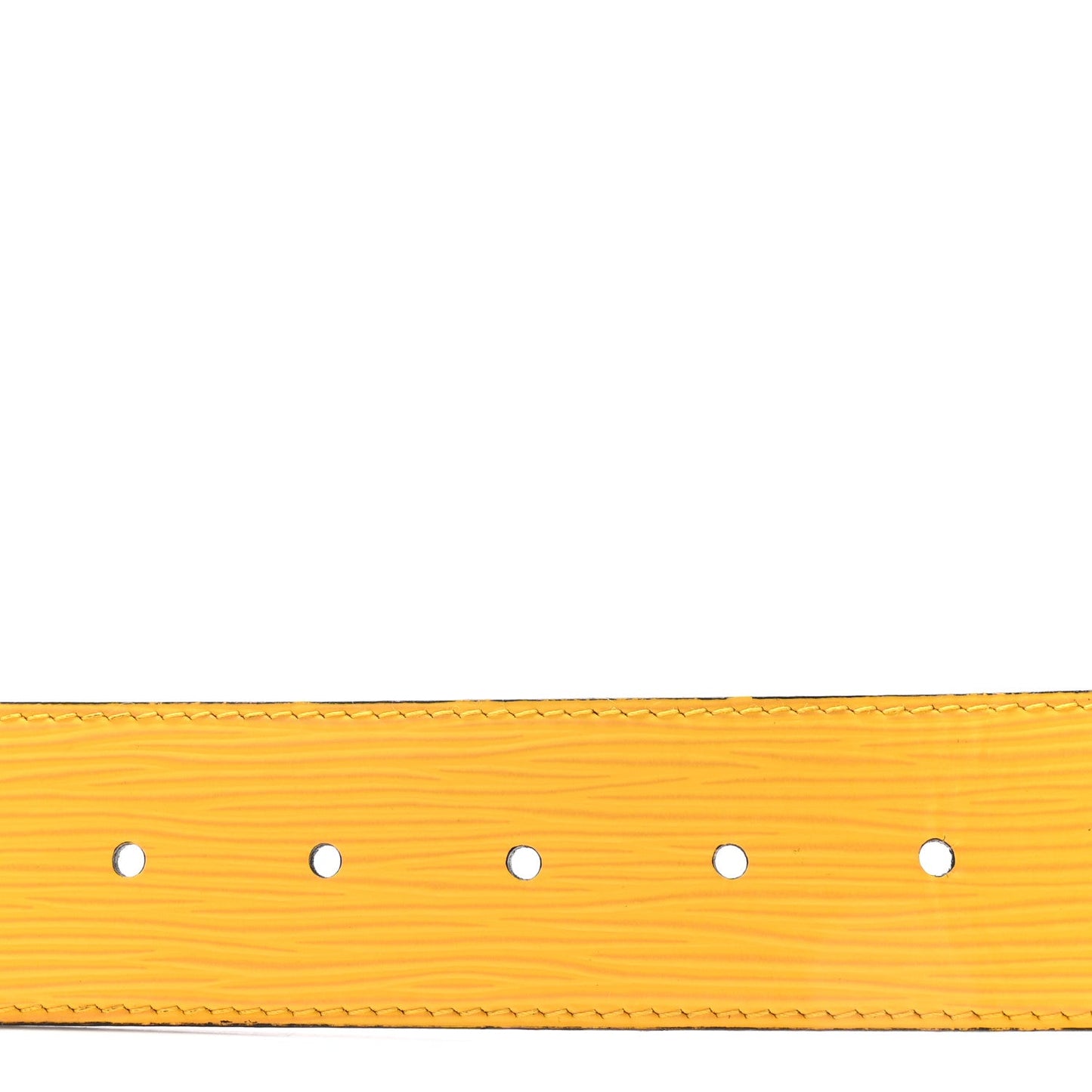 Monogram Eclipse Epi 40mm LV Initiales Reversible 100 40 Belt Yellow