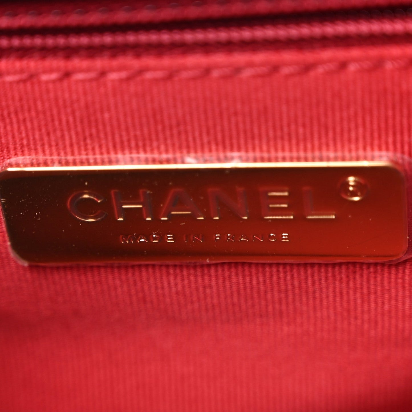 Lambskin Quilted Medium Chanel 19 Flap Black
