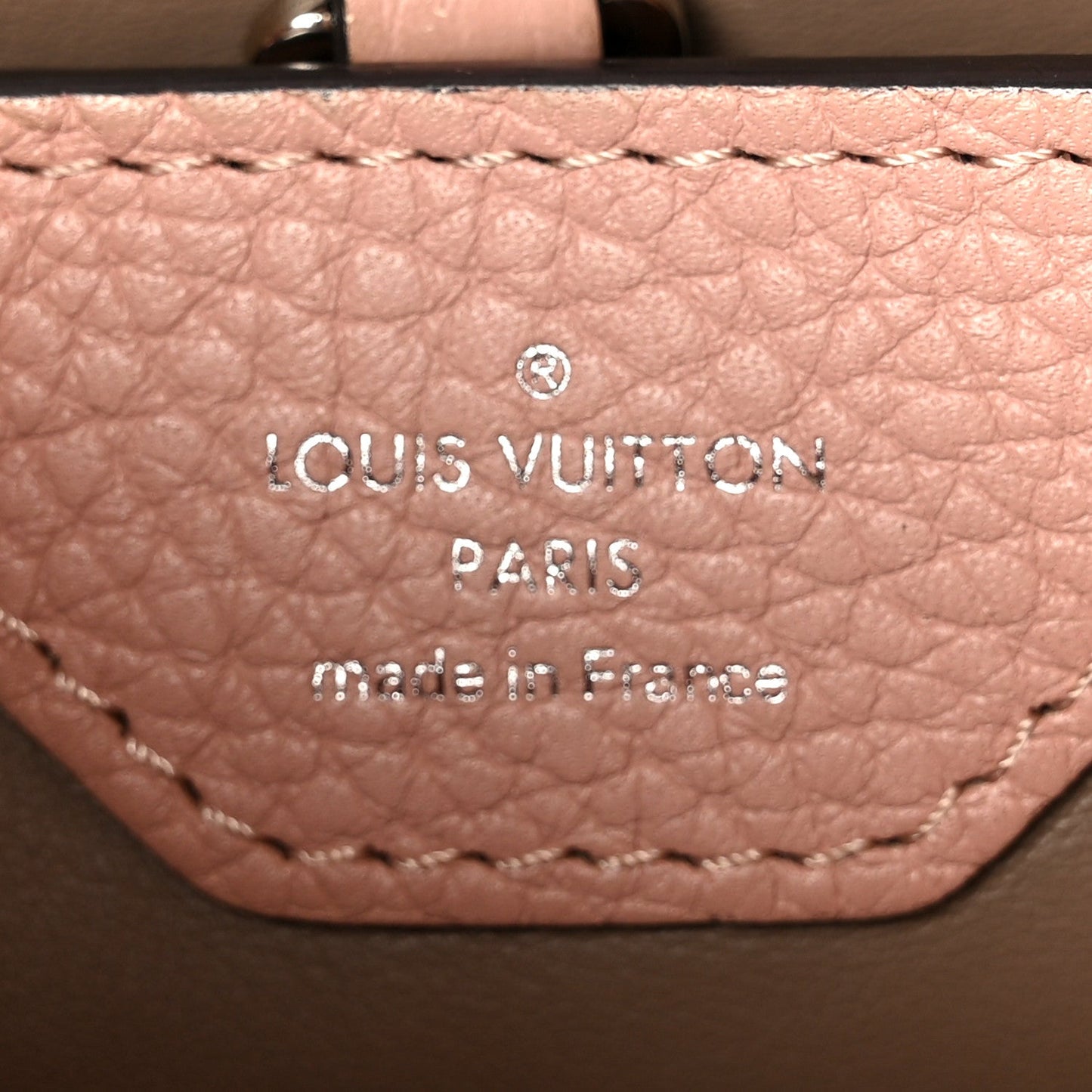 Taurillon Snakeskin Capucines BB