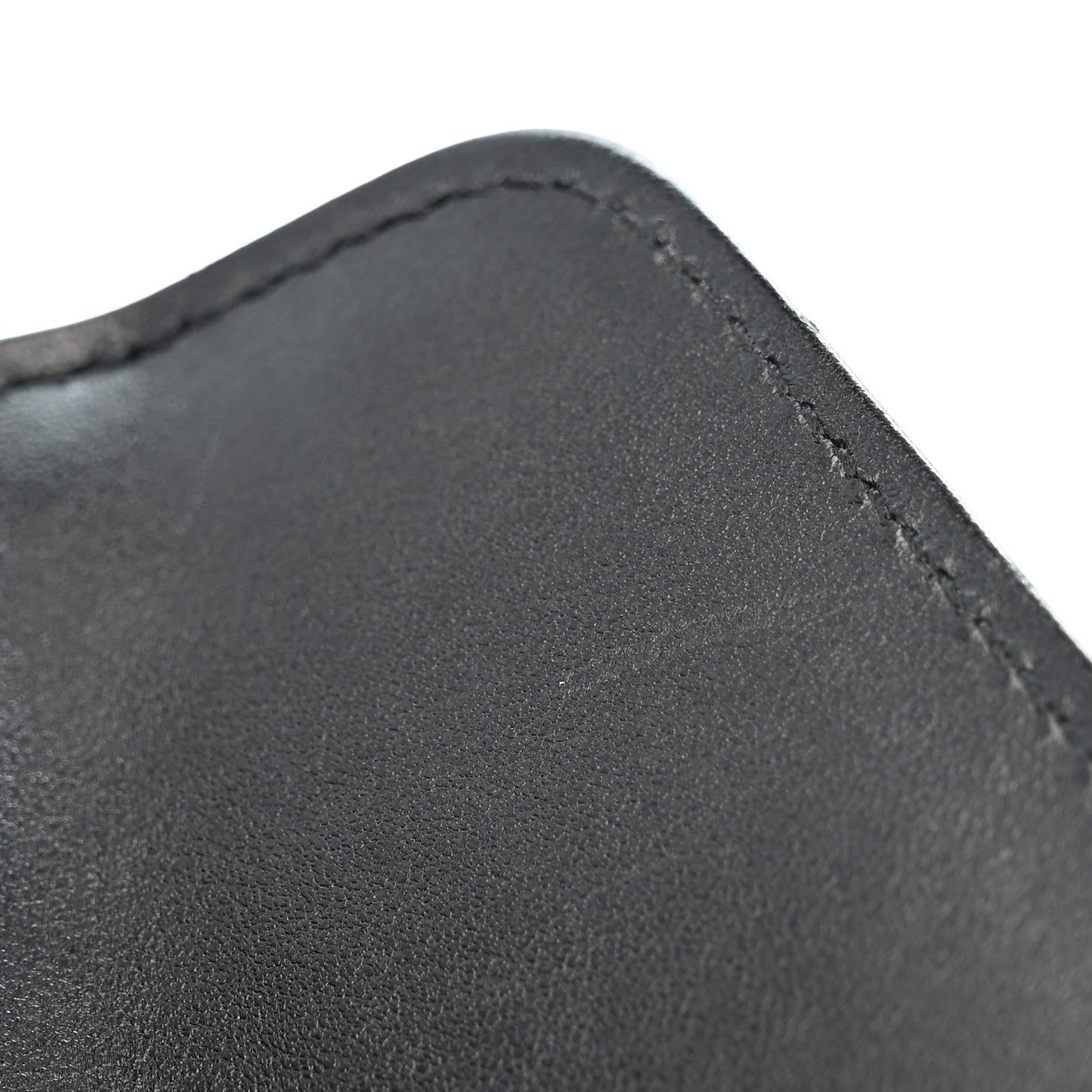Calfskin Matelasse Aria GG Marmont Chain Wallet Black