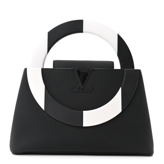 Taurillon Daniel Buren Artycapucines MM Black White