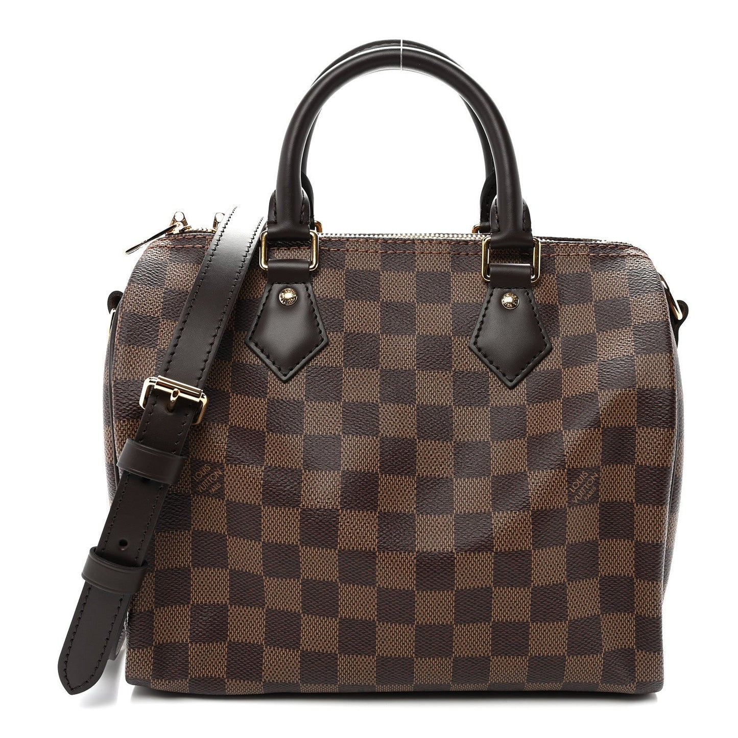 Damier Ebene Speedy Bandouliere 25