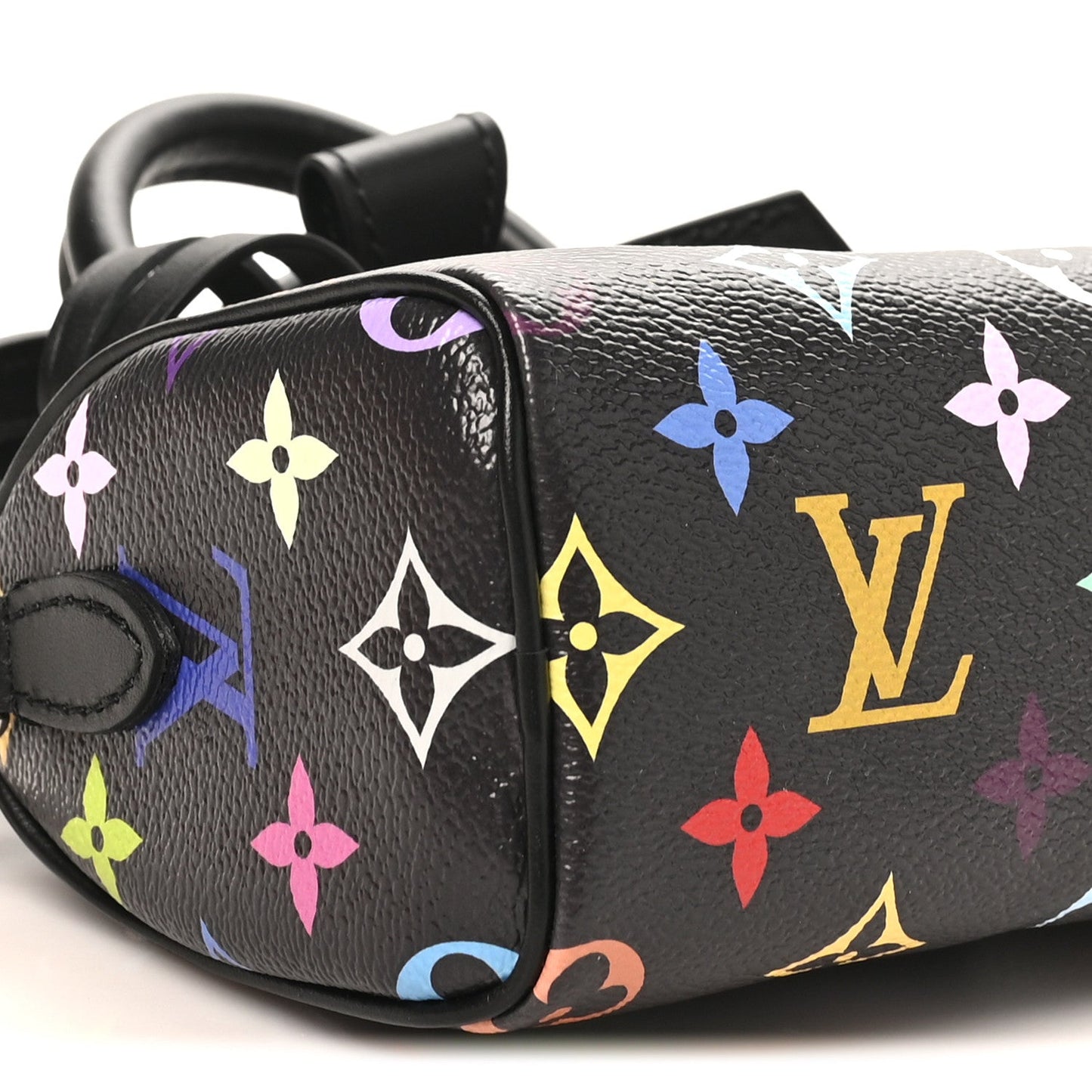 LV X TM Monogram Multicolor Nano Speedy Black