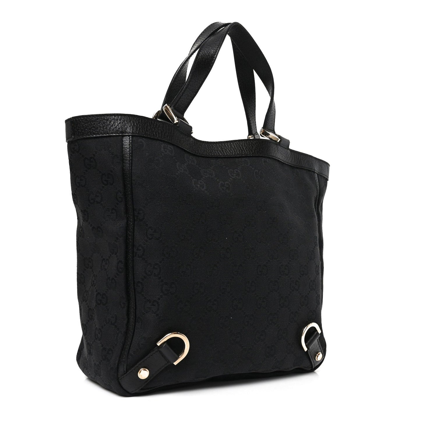 Monogram Small Abbey Tote Black