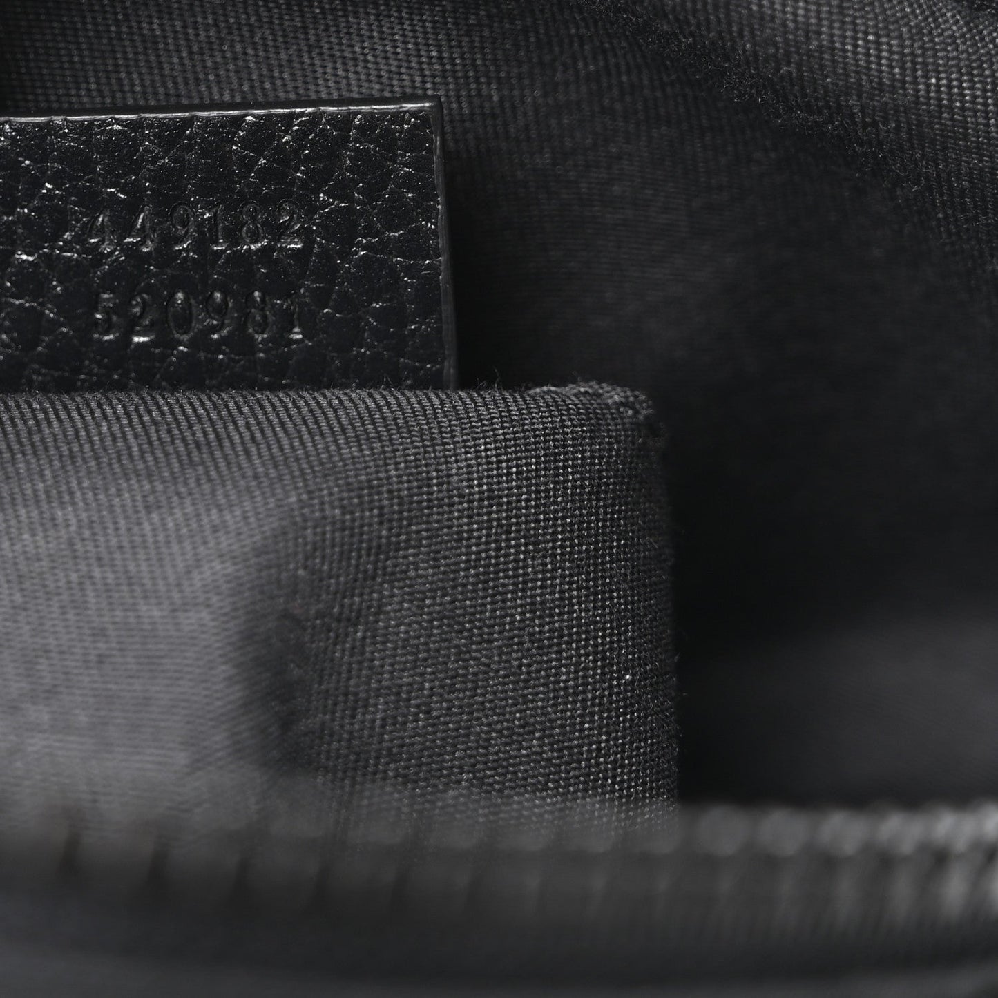 Nylon Monogram Fanny Pack Belt Bag Black
