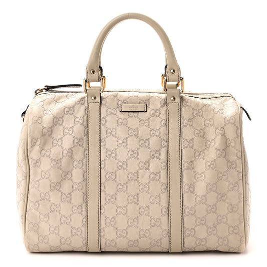 Guccissima Medium Joy Boston Off White
