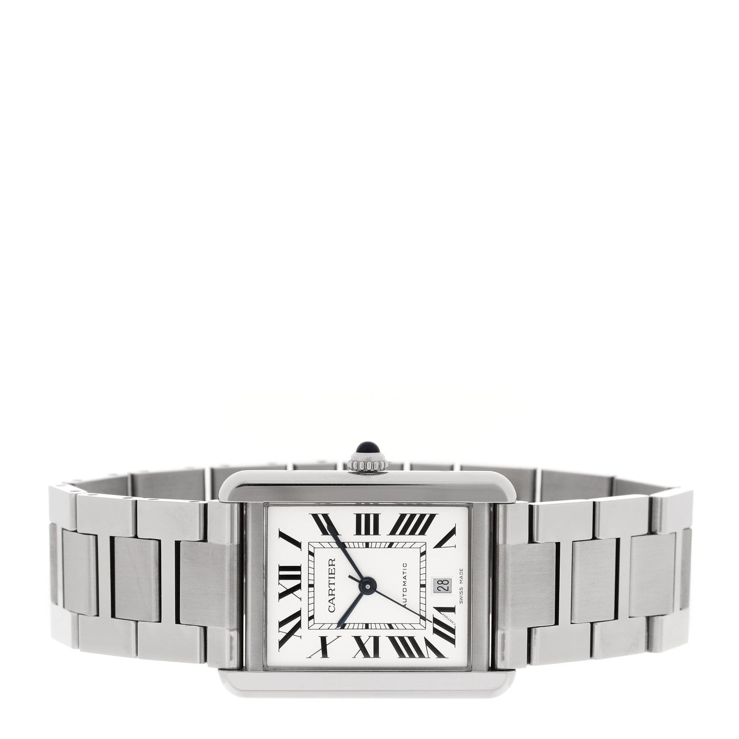 Stainless Steel 31mm Tank Solo Automatic Watch