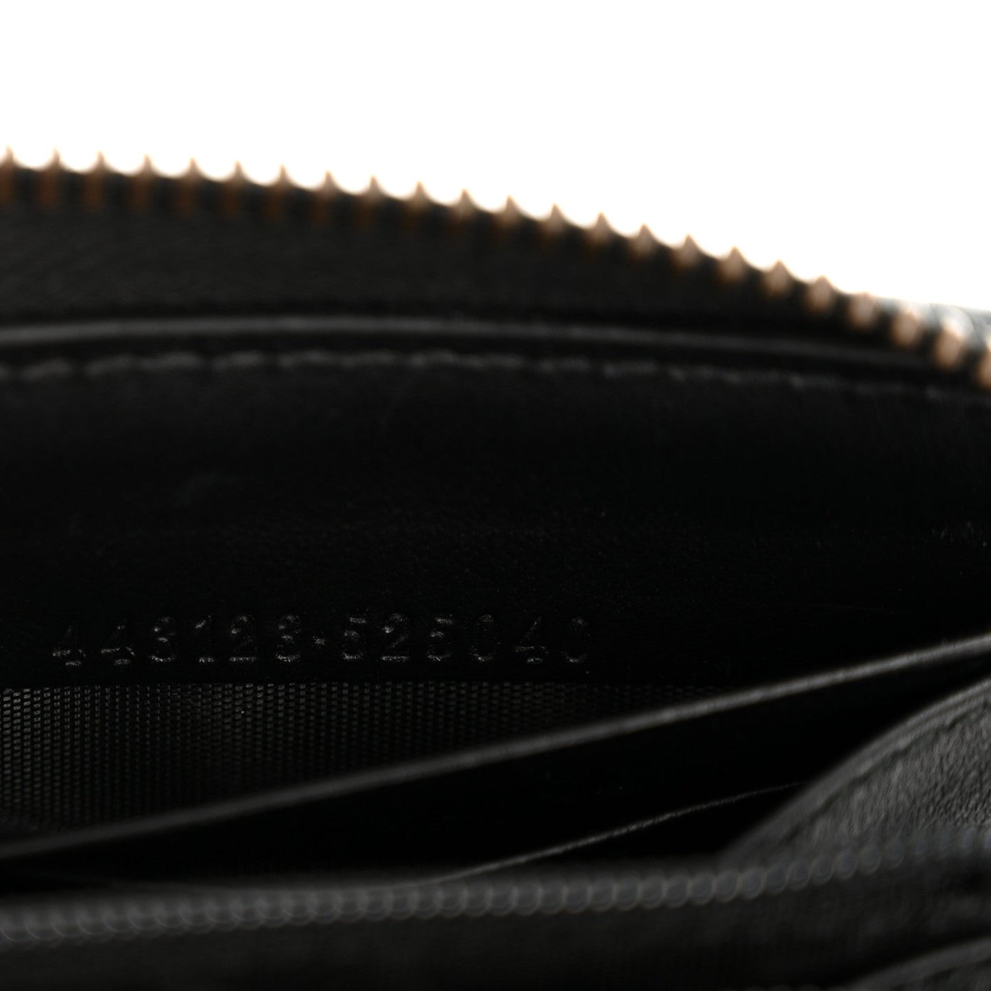 Calfskin Matelasse GG Marmont Zip Around Organizer Wallet Black