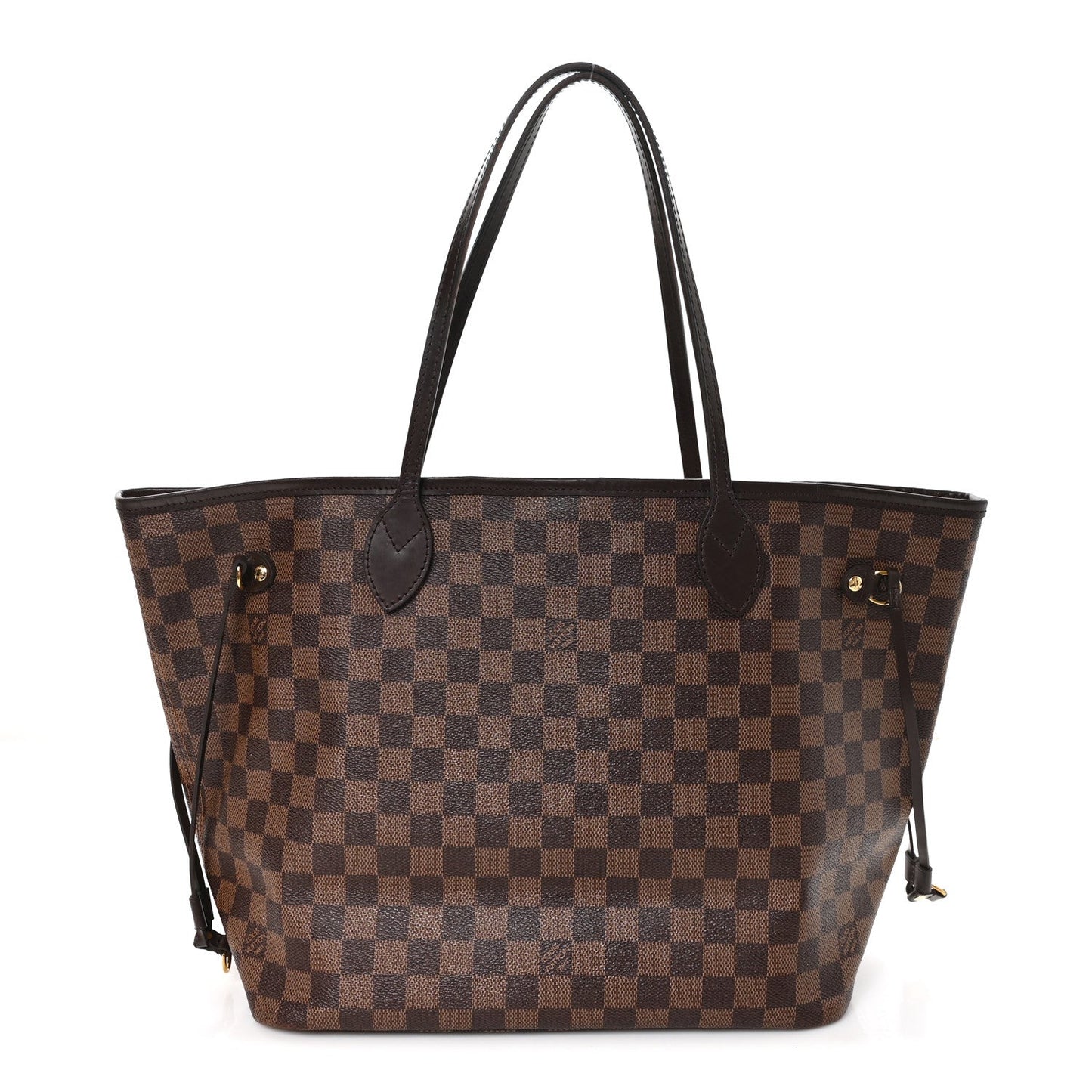 Damier Ebene Neo Neverfull MM Rose Ballerine
