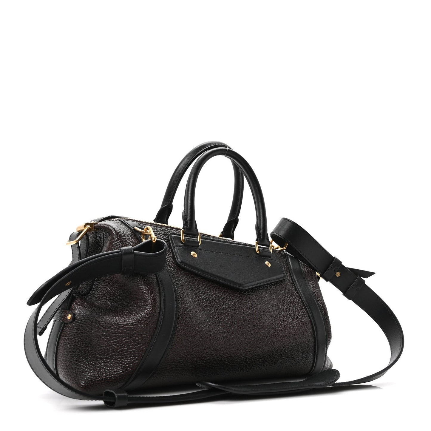 Pixel Lambskin LV Biker MM Acajou