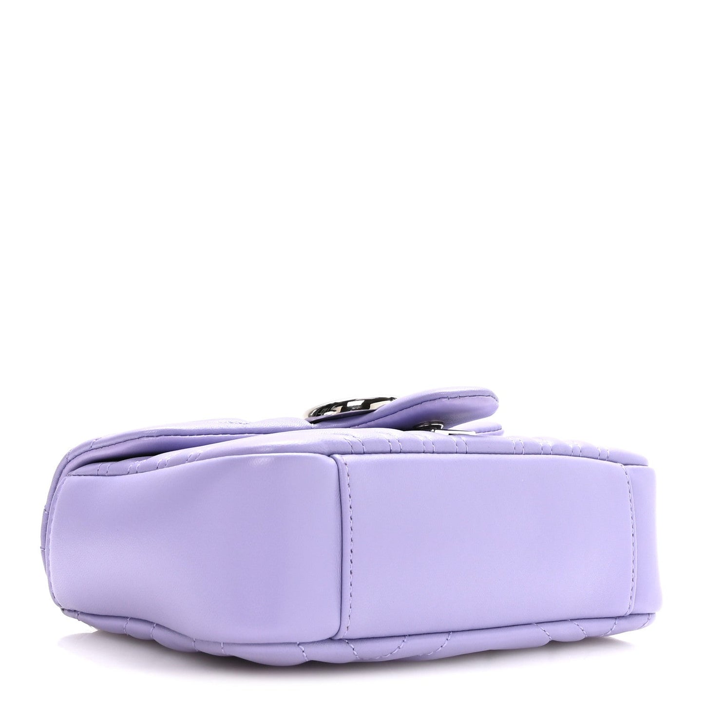 Lambskin Matelasse Small GG Marmont Shoulder Bag Lapis