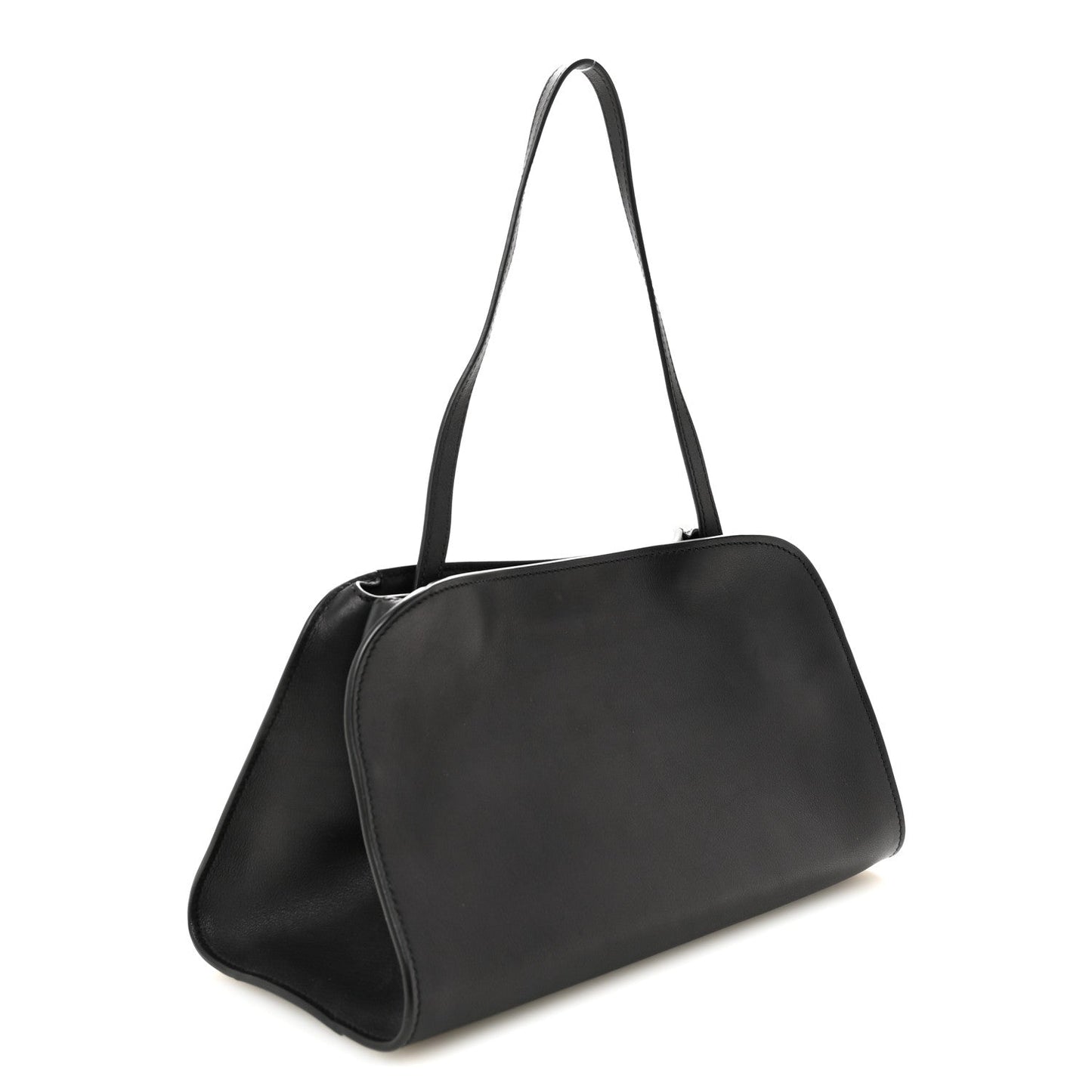 Smooth Calfskin Peggy Bag Black
