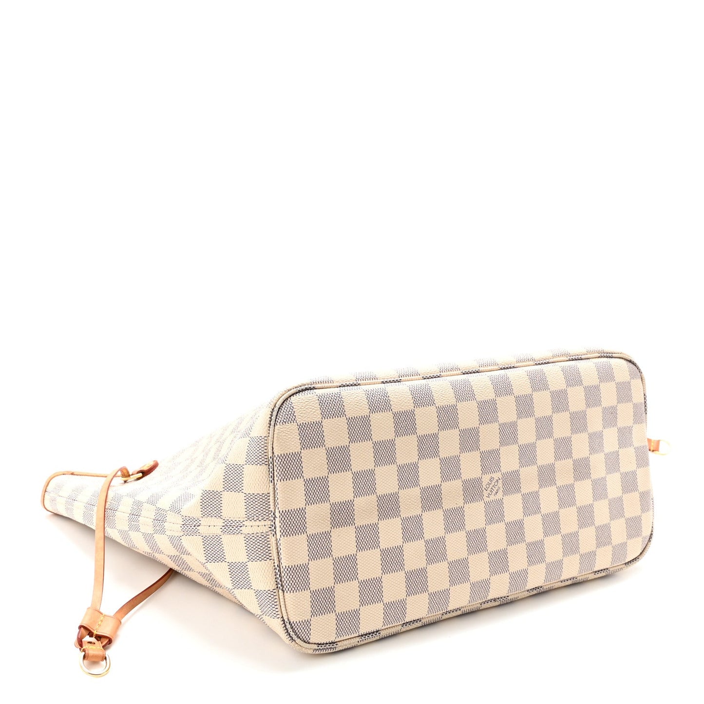 Damier Azur Neo Neverfull MM Rose Ballerine