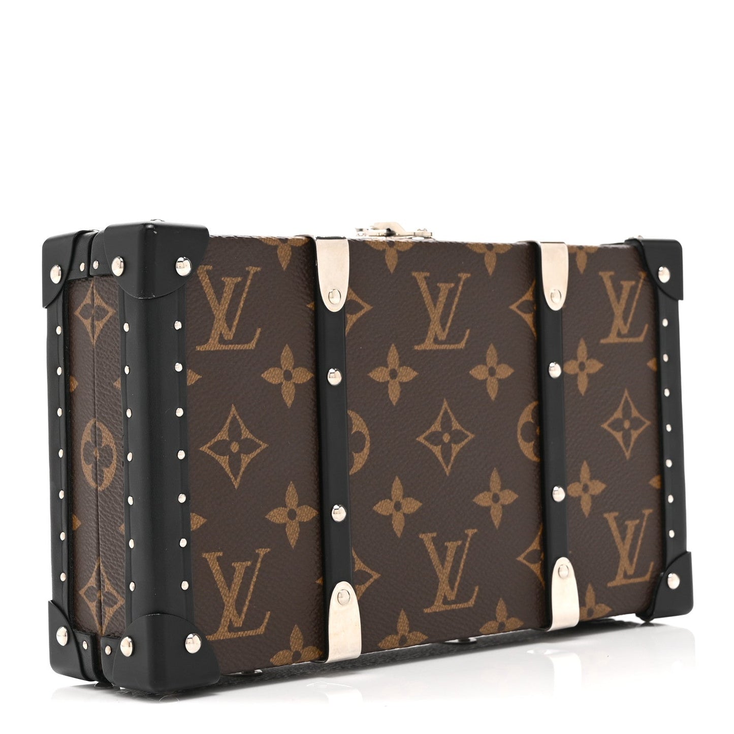 Monogram Wallet Trunk Black Multicolor