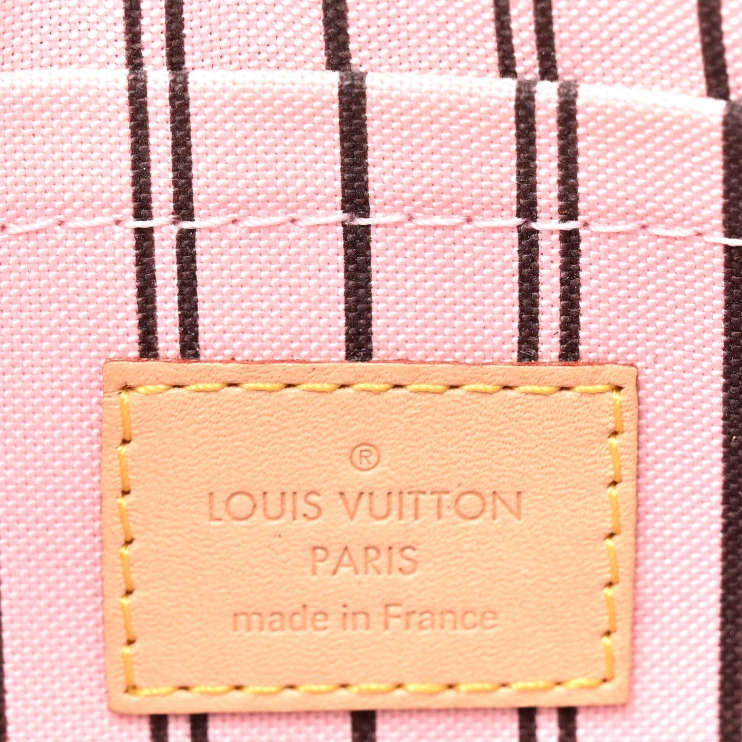 Monogram Neverfull MM GM Pochette Rose Ballerine Rose Ballerine