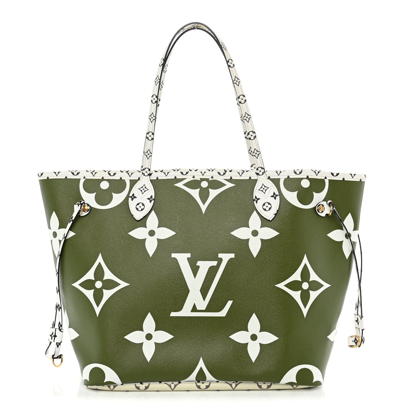 Monogram Giant Neverfull MM Kaki