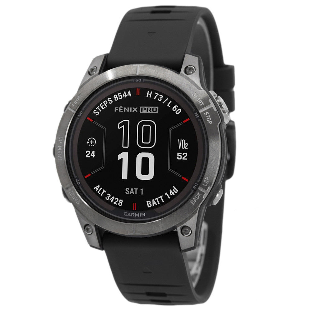 Garmin 010-02777-30 fēnix® 7 Pro – Sapphire Solar Edition Solar Men's Watch