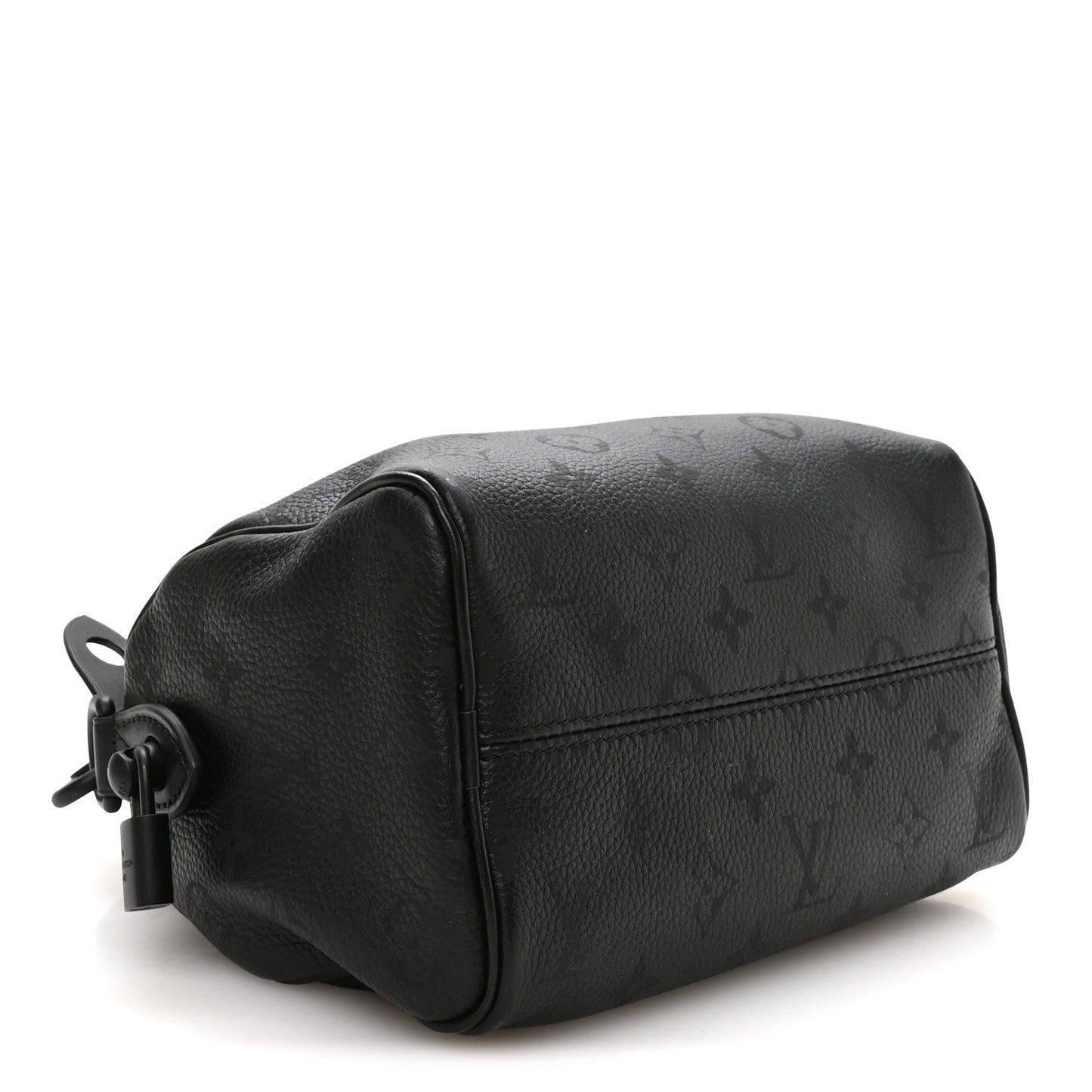 Calfskin Monogram Speedy P9 Bandouliere 20 Ultra Black