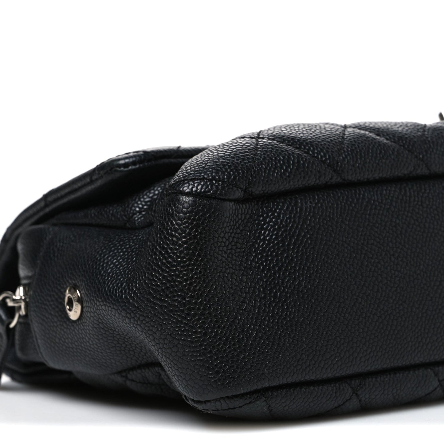 Caviar Quilted Jumbo Easy Flap Black