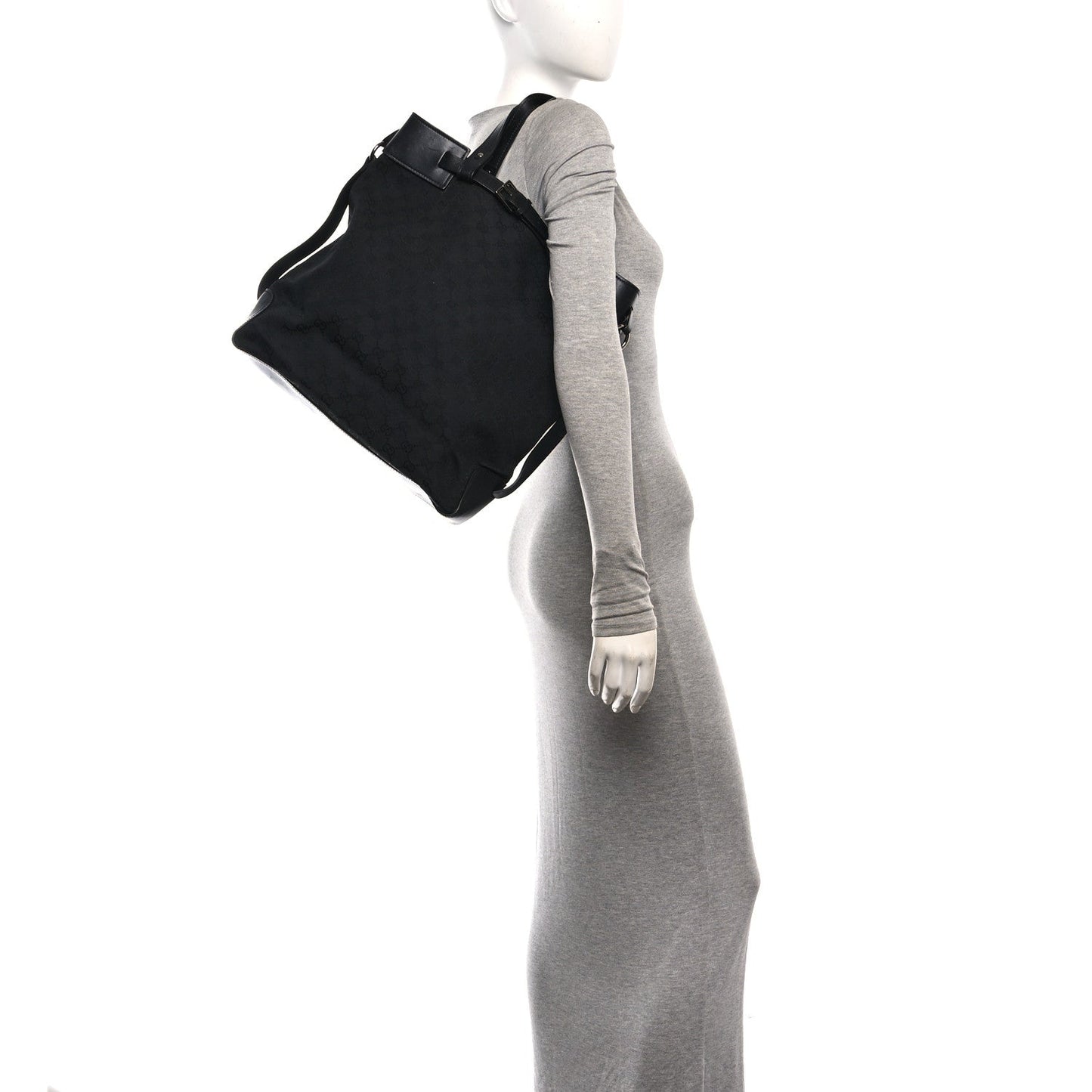 Monogram Tote Black