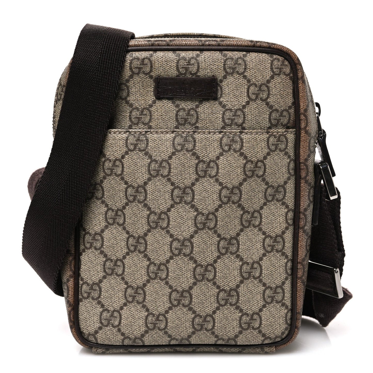 GG Plus Monogram Messenger Bag Ebony