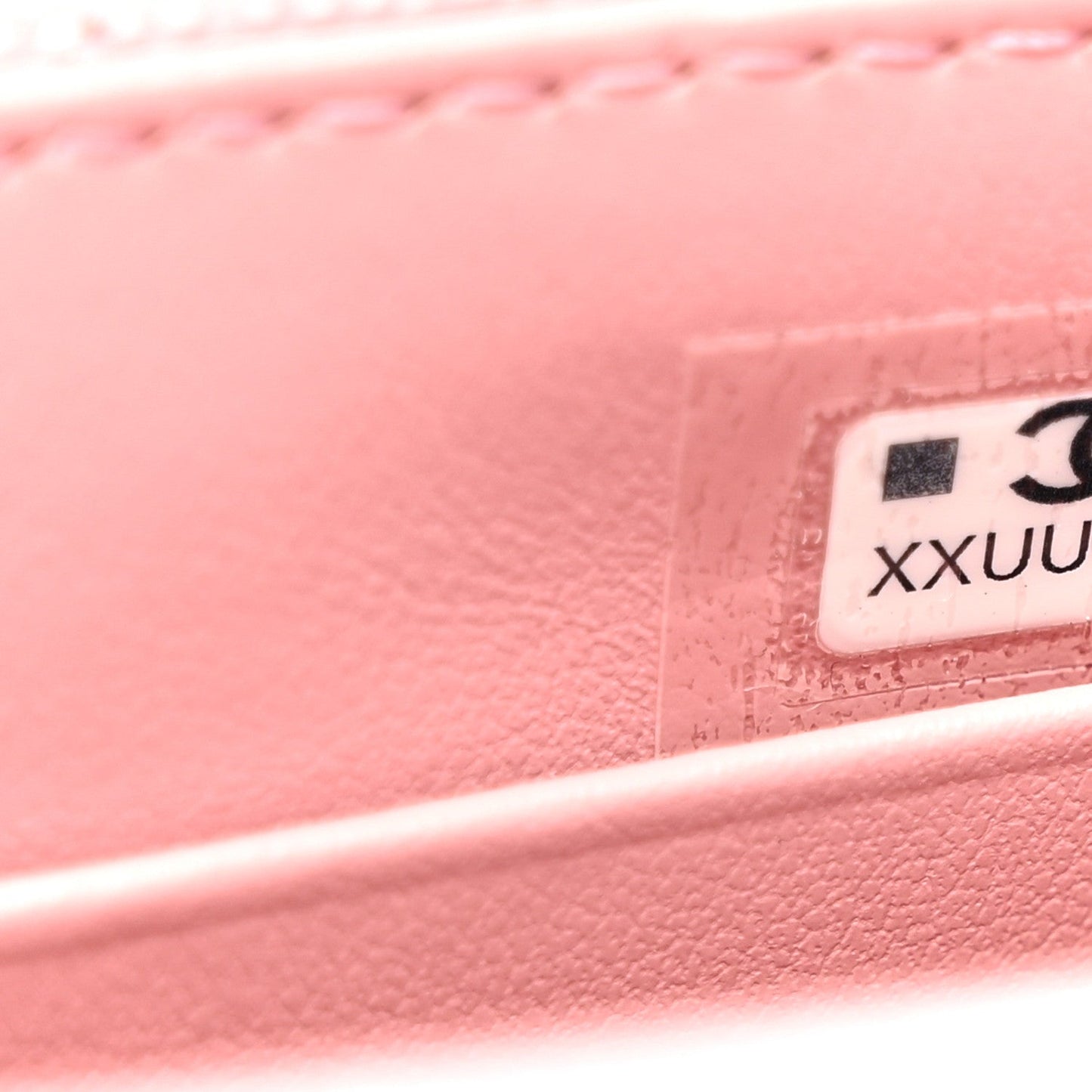Caviar Quilted Nano Coco Handle Clutch With Chain Pink