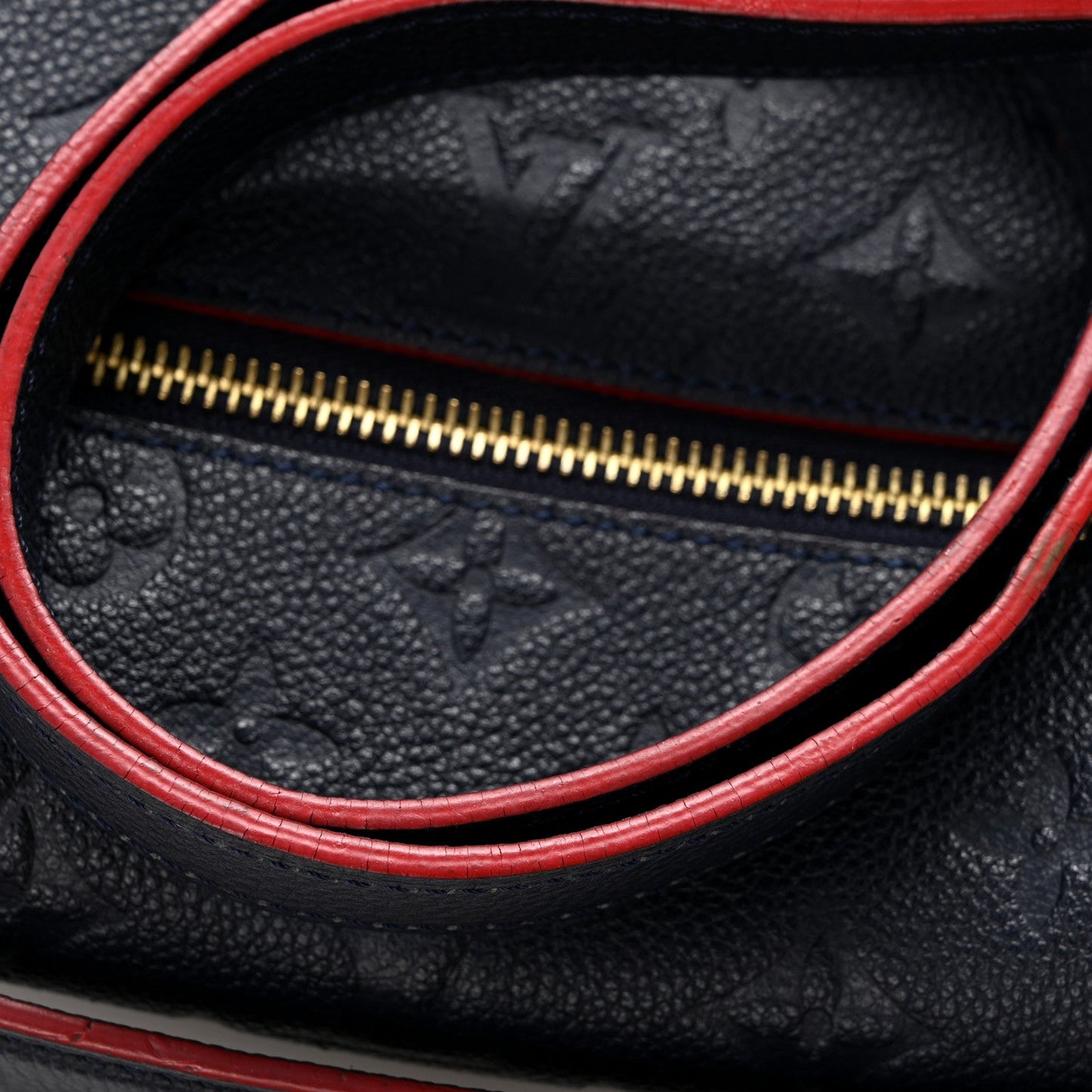 Empreinte Pochette Metis Marine Rouge