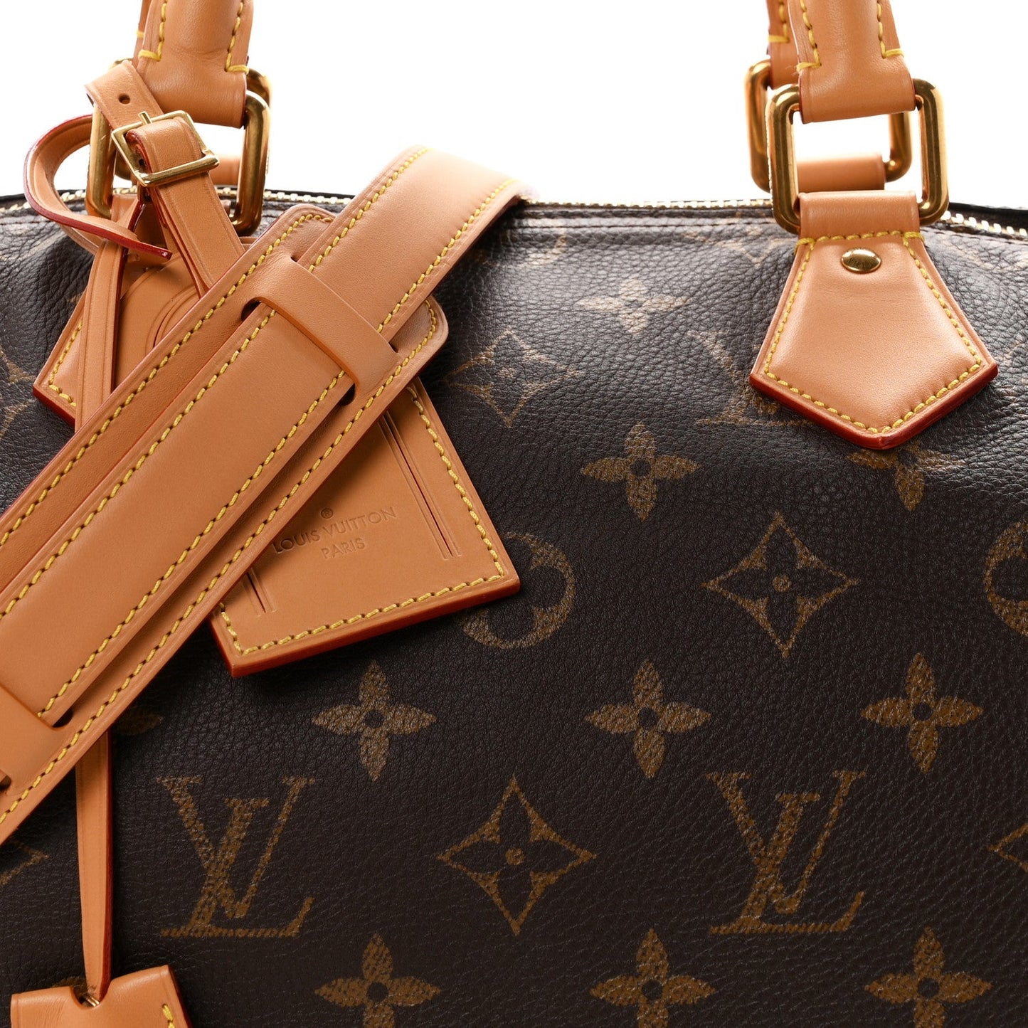 Calfskin Monogram Speedy P9 Bandouliere 40
