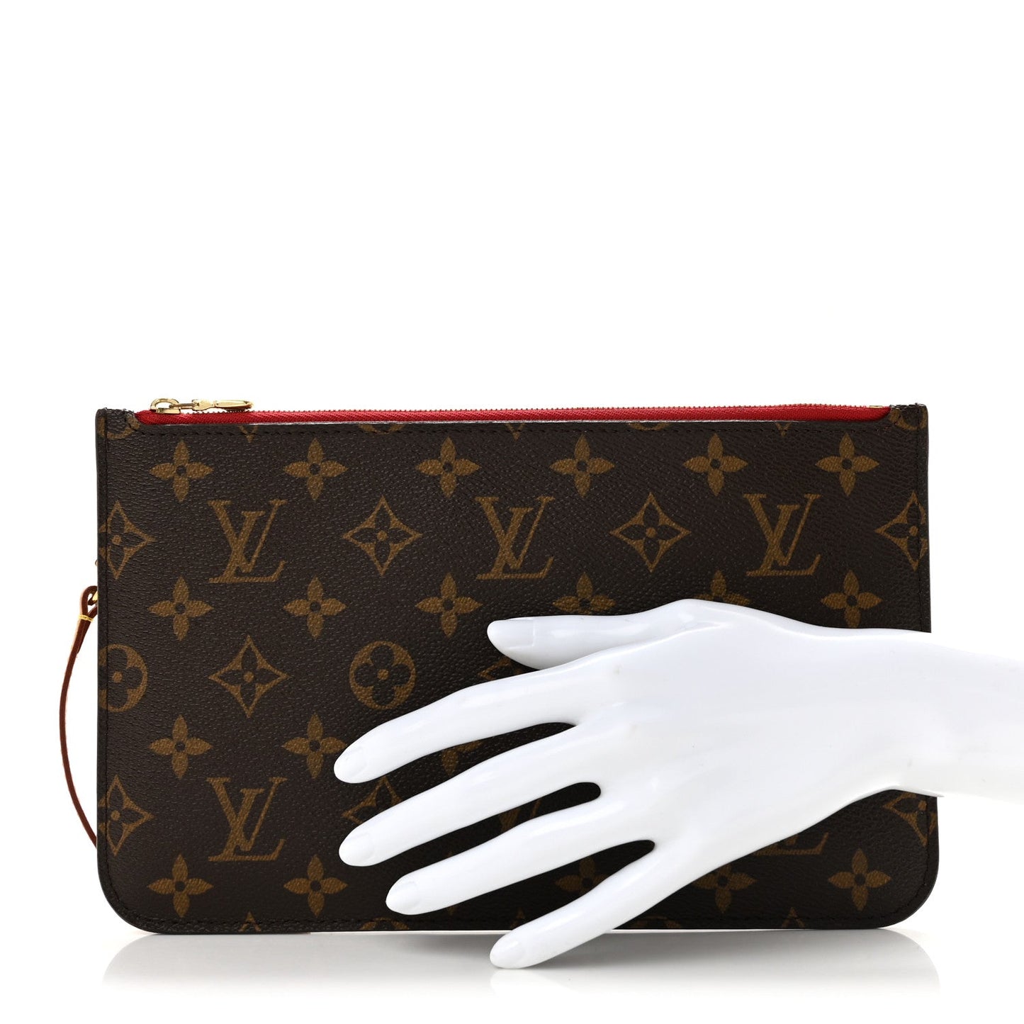 Monogram Neverfull MM GM Pochette Cherry