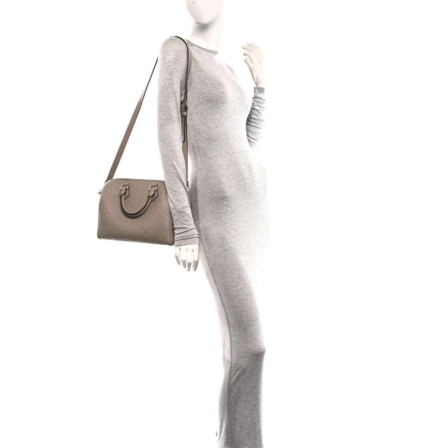 Empreinte Monogram Giant Speedy Bandouliere 25 Tourterelle