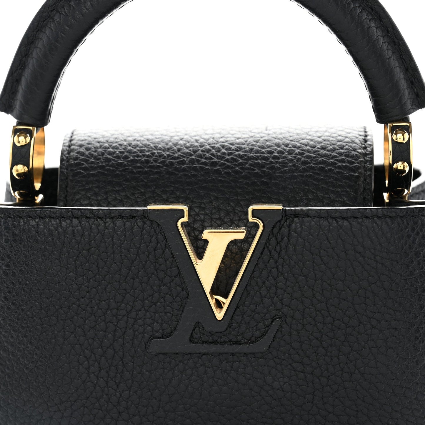 Taurillon Mini Capucines Black