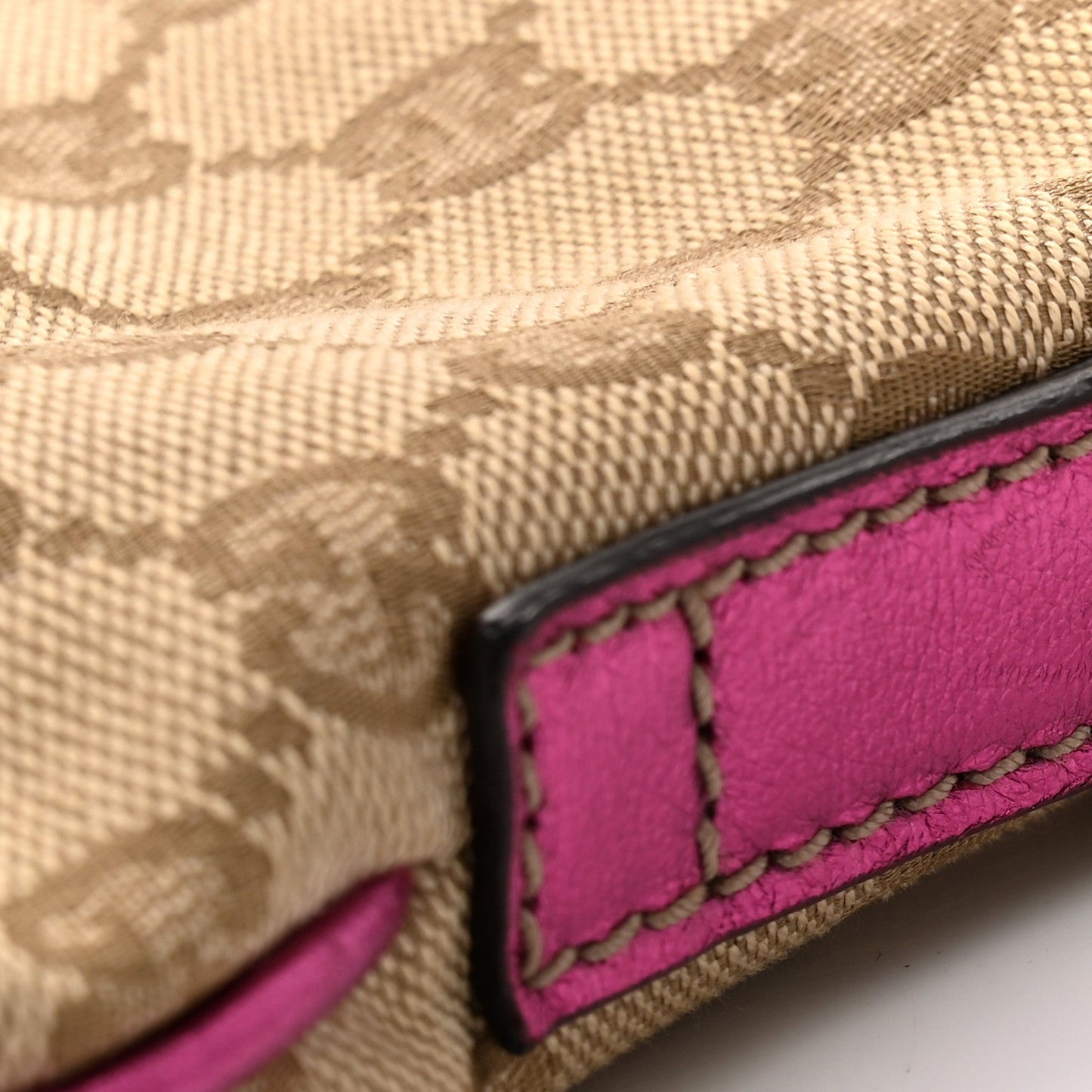 Metallic Calfskin Monogram Medium New Britt Hobo  Pink