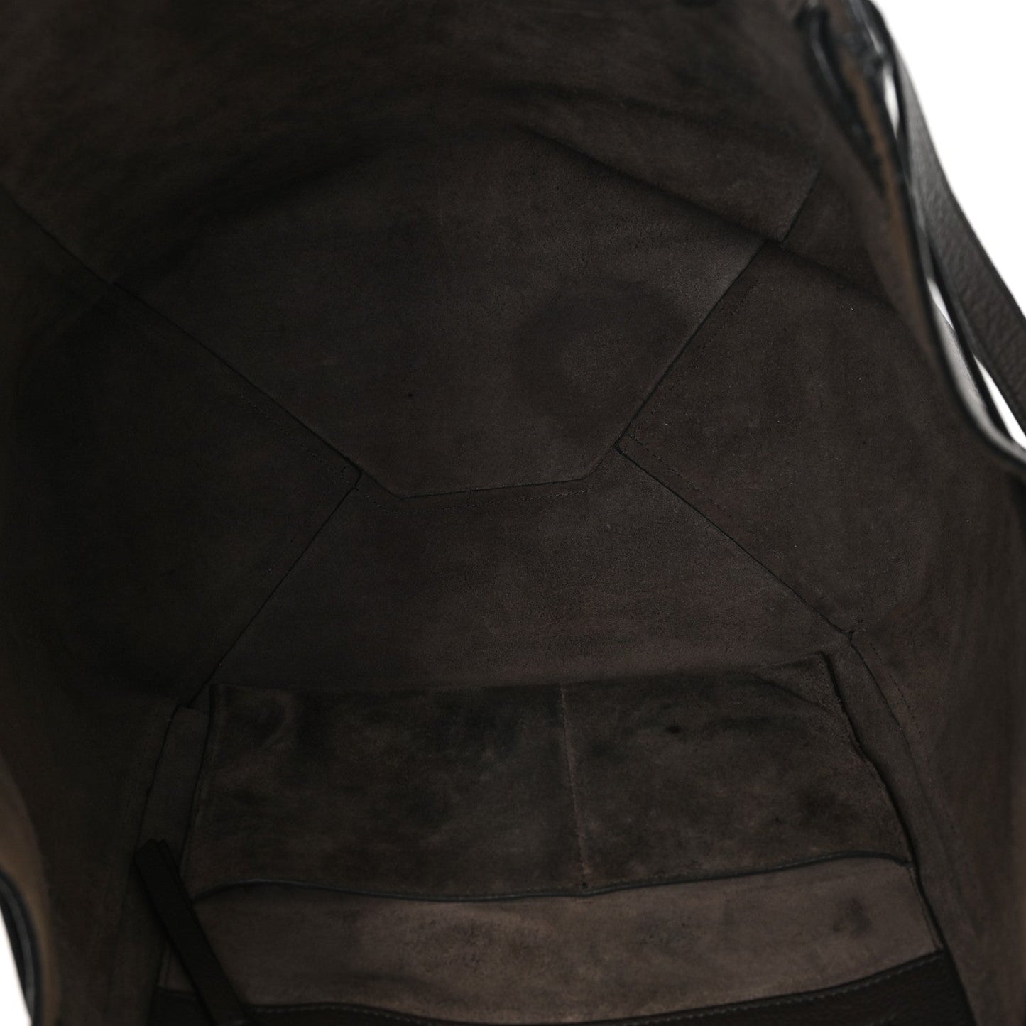 Soft Grained Calfskin Small Belt Cabas Phantom Taupe