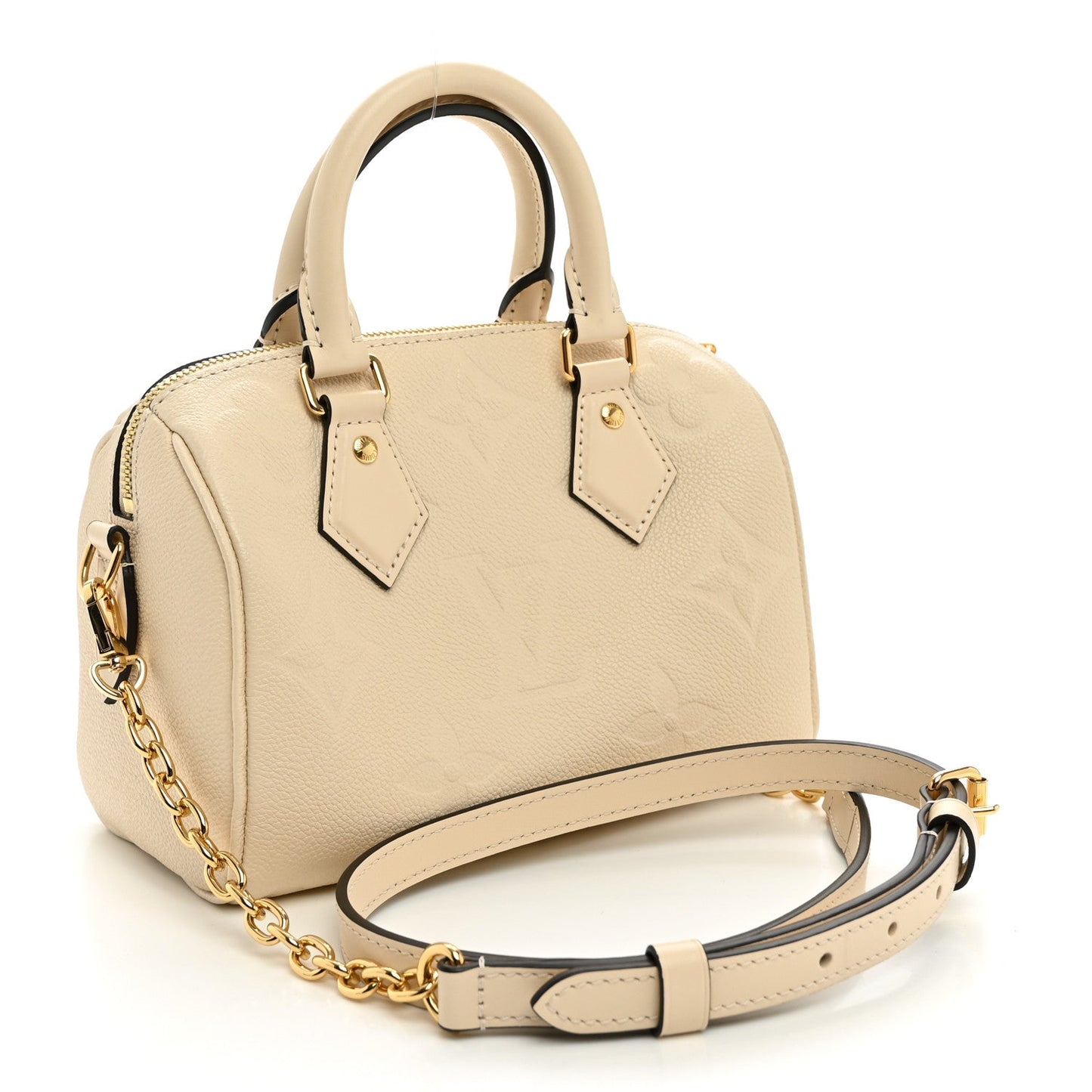 Empreinte Monogram Giant Speedy Bandouliere 20 Creme