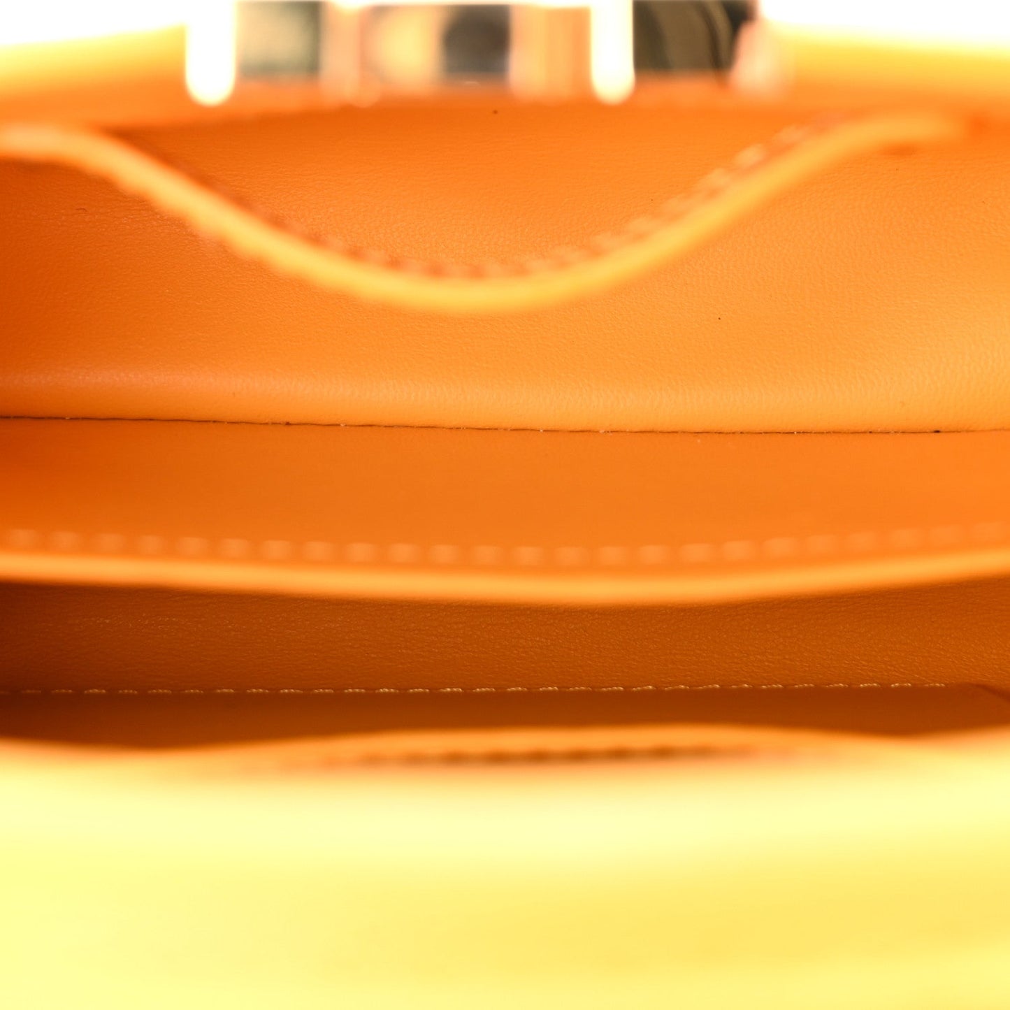 Taurillon Mini Capucines Sunbeam Yellow