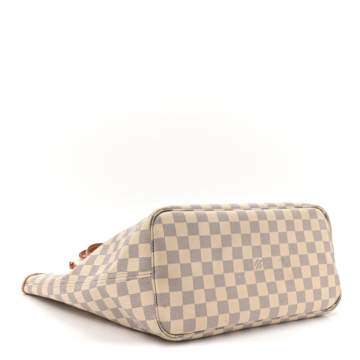 Damier Azur Neo Neverfull MM Rose Ballerine
