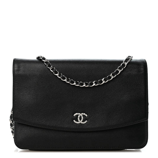 Caviar Sevruga Wallet on Chain WOC Black
